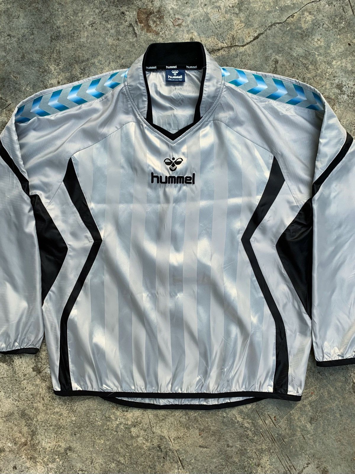 Hummel Vintage Hummel Germany Blokecore Football Jacket Size US L / EU 52-54 / 3 - 5 Thumbnail