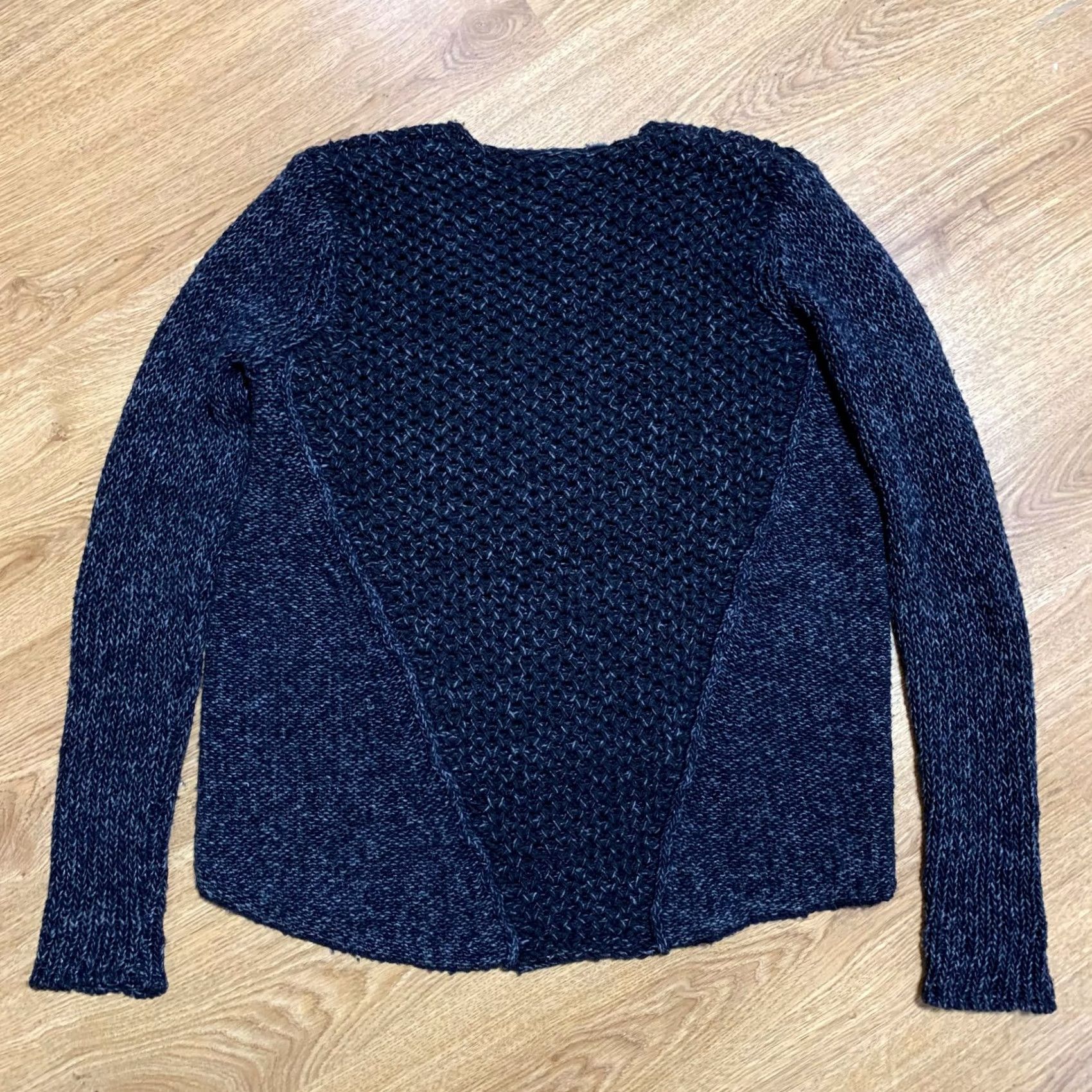 Helmut Lang HELMUT LANG Wool Silk Sweater Women Size S Gray Blue Crew Neck Long Sleeve Pullover Knit Jumper Vintage No Size S / US 4 / IT 40 - 7 Thumbnail