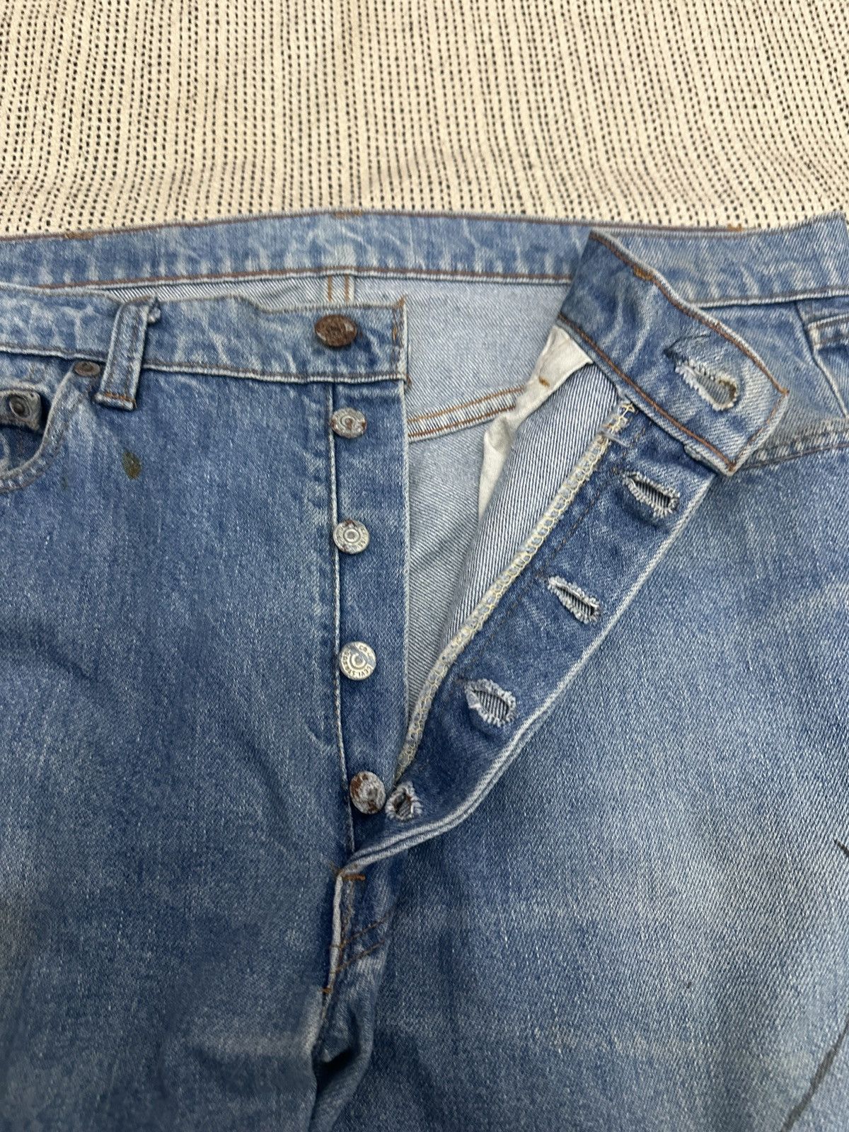 Levi's 🔥🔥🔥Vintage 80s Levi’s 501 Jeans Denim Pants Dragon Size US 34 / EU 50 - 7 Thumbnail