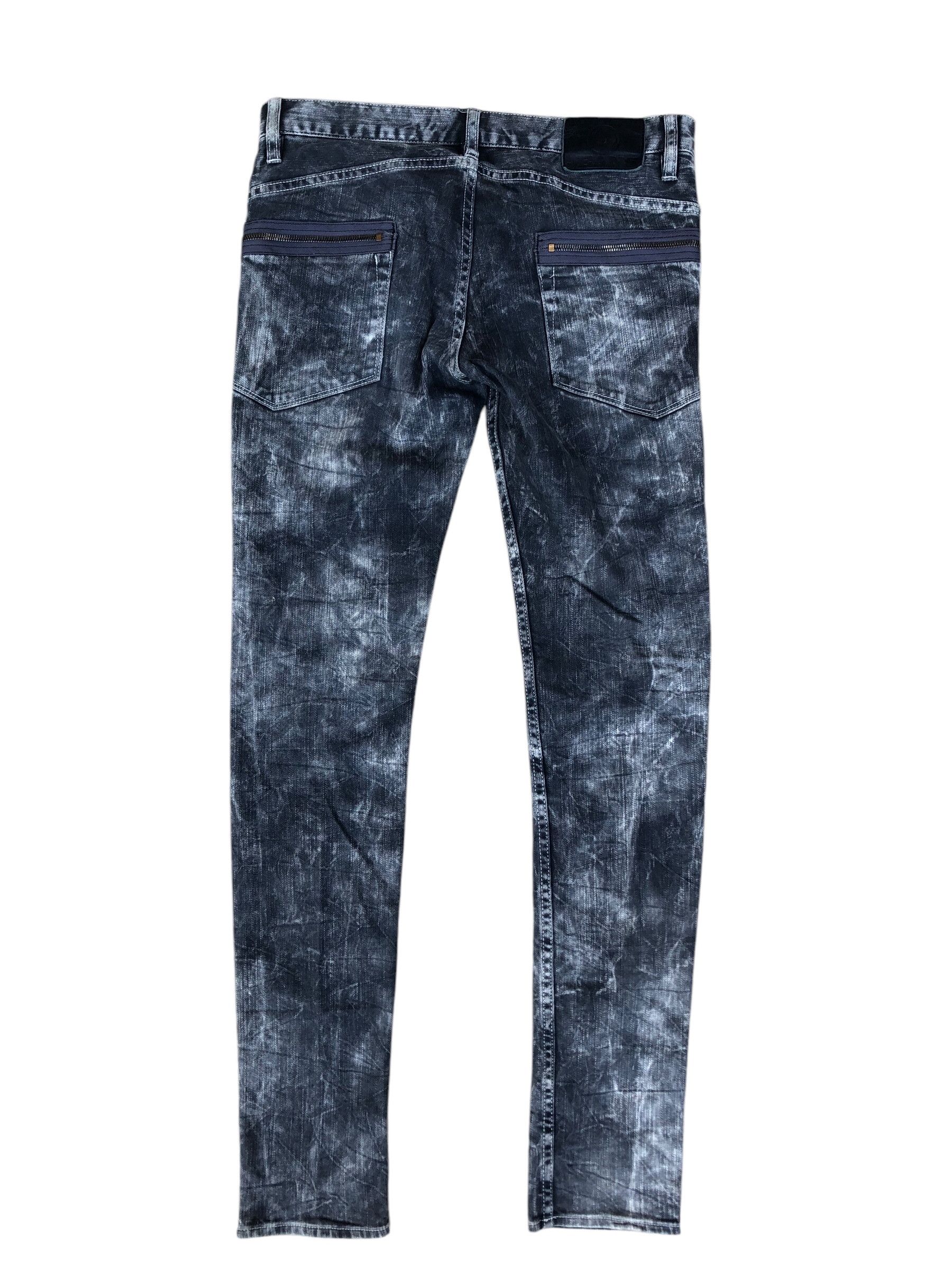 Hysteric Glamour Hysteric Glamour 00s Zip Pocket Washed Pants Black Grey Size US 30 / EU 46 - 2 Thumbnail