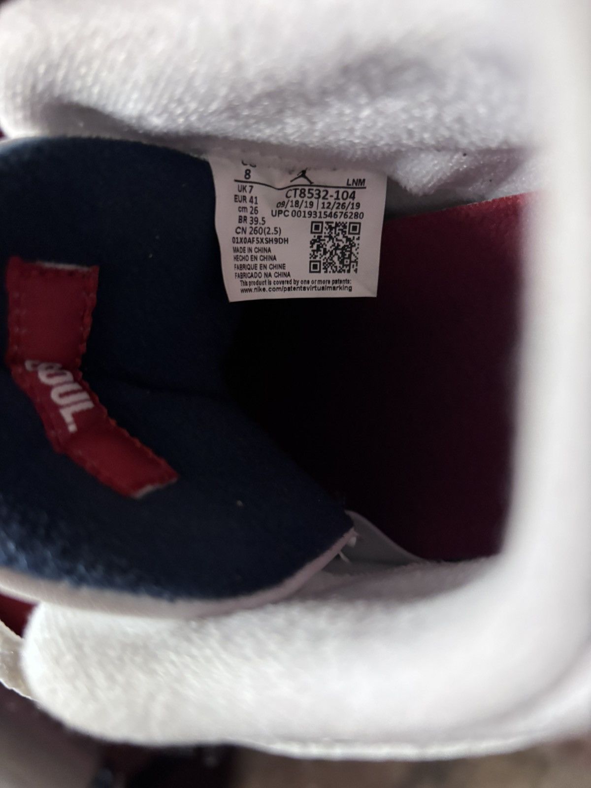 Jordan Brand Retro 3 UNC 2020 Size US 8 / EU 41 - 6 Thumbnail