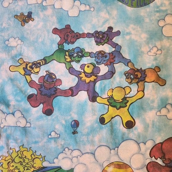 Liquid Blue Vintage 93 Grateful Dead Greg Genrich Songs To Fill The Air Size US XL / EU 56 / 4 - 9 Thumbnail