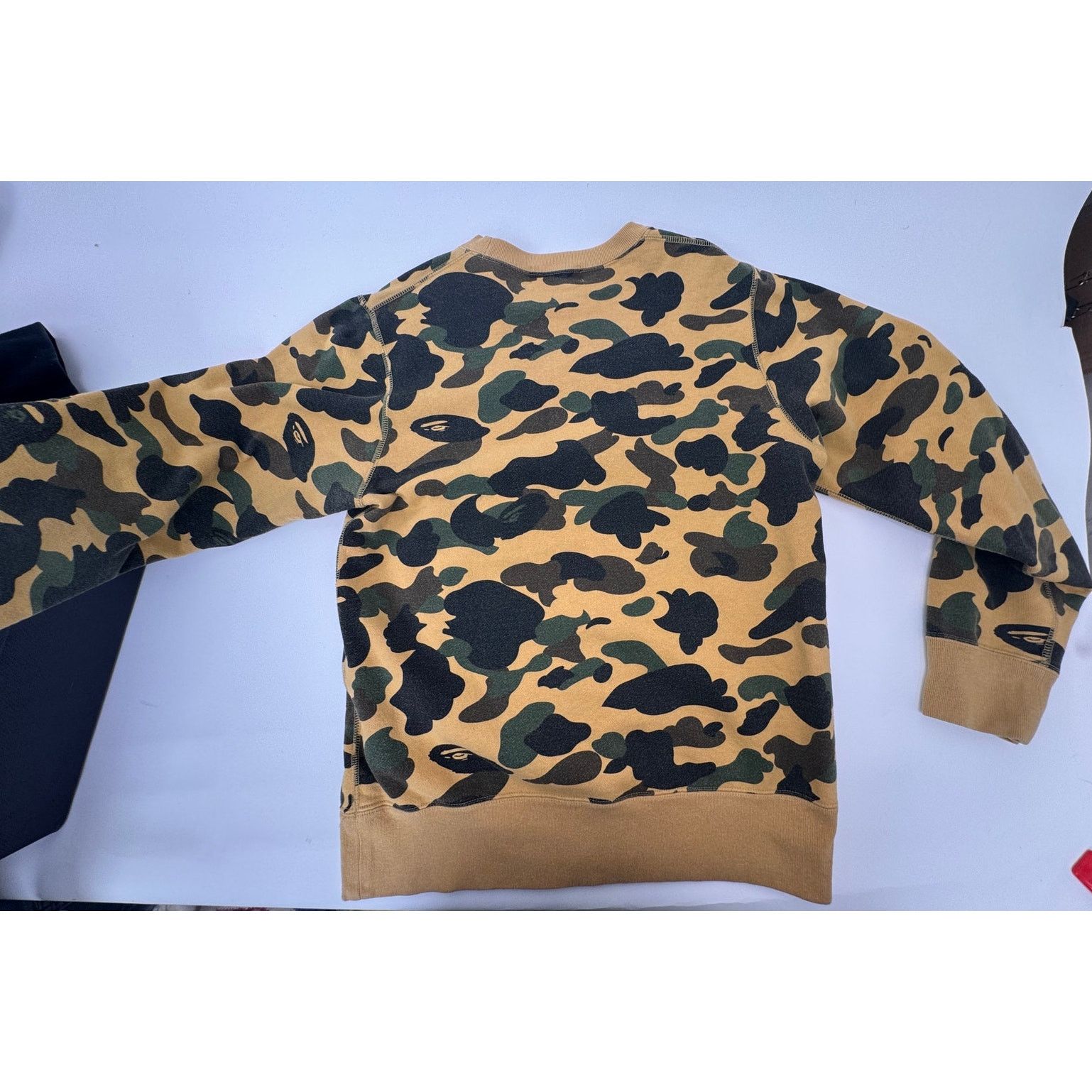 Bape BAPE 1st Camo Crewneck Sweatshirt - Camouflage - Size Small Size US S / EU 44-46 / 1 - 2 Thumbnail