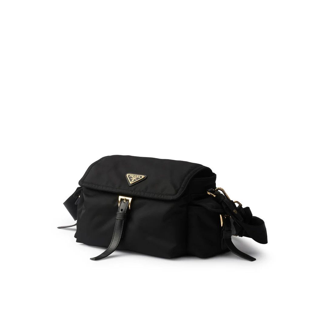 Prada PRADA Explore Medium $2400 Black Re-Nylon Shoulder Bag New & Size ONE SIZE - 3 Thumbnail