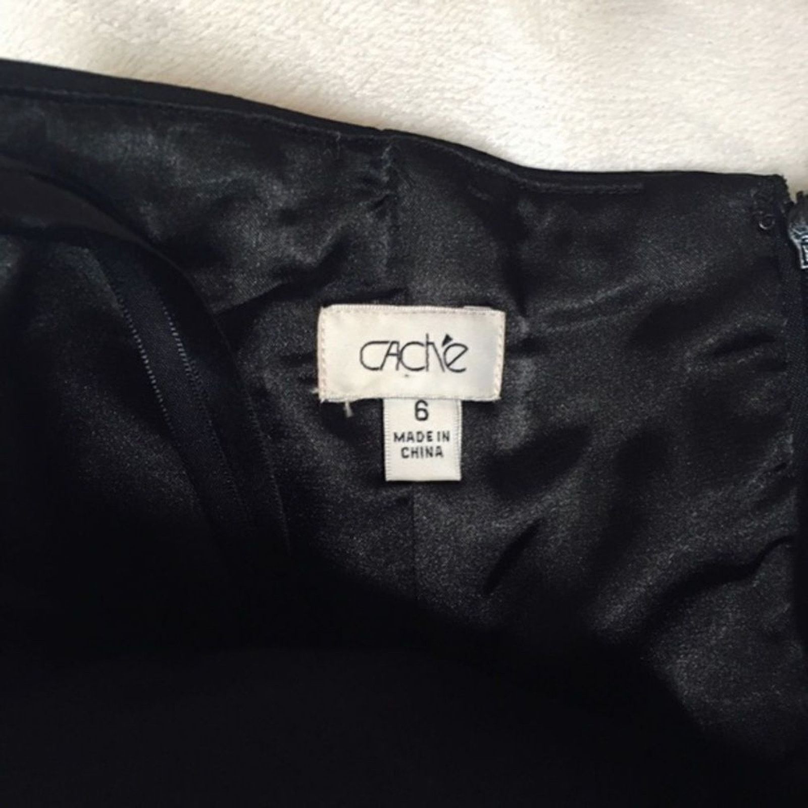 Other Cache Modern Black and Gold One-Shoulder Dress | Sz 2 Size XS / US 0-2 / IT 36-38 - 3 Thumbnail