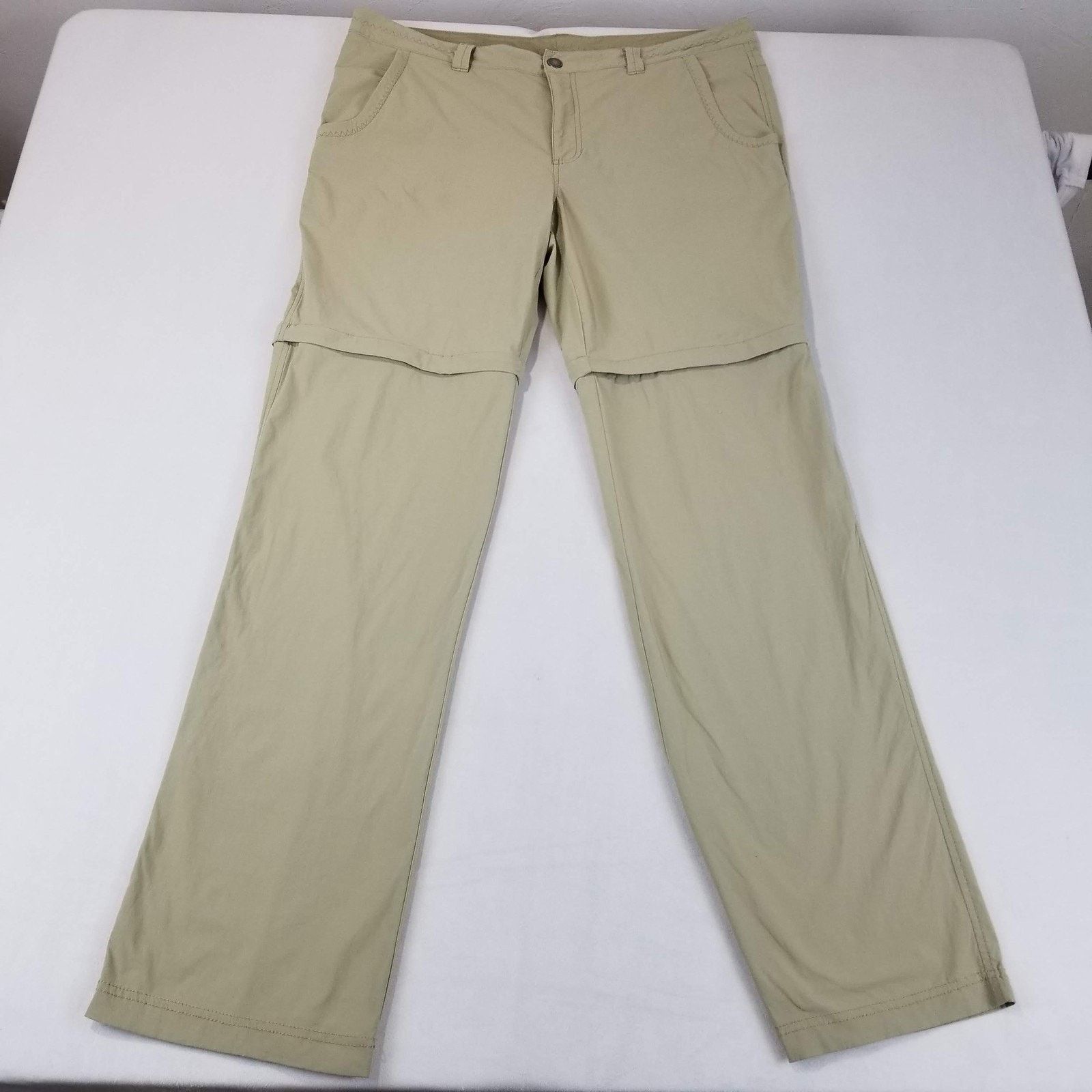 Eddie Bauer Eddie Bauer Travex Convertible Pants Mens 38x34 Khaki Hiking Size US 38 / EU 54 - 1 Thumbnail