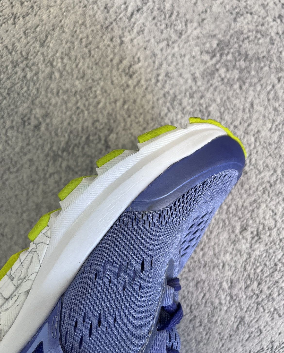 Saucony Saucony Hurricane ISO 3 W Women’s Running Shoes Purple Navy Size US 8.5 / IT 38.5 - 17 Thumbnail