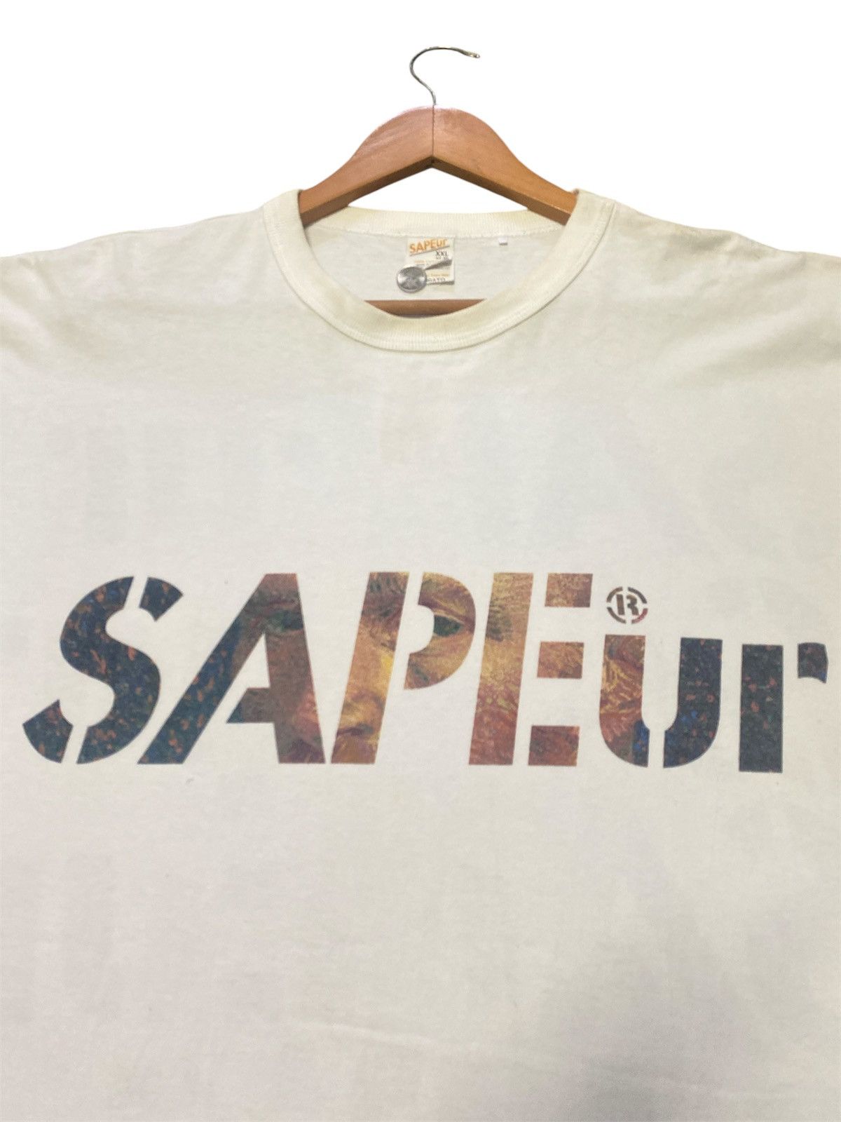 Japanese Brand × Vintage 💥RARE💥VINTAGE SAPEur MONA LISA SHIRT TEE🔥 Size US XXL / EU 58 / 5 - 10 Thumbnail