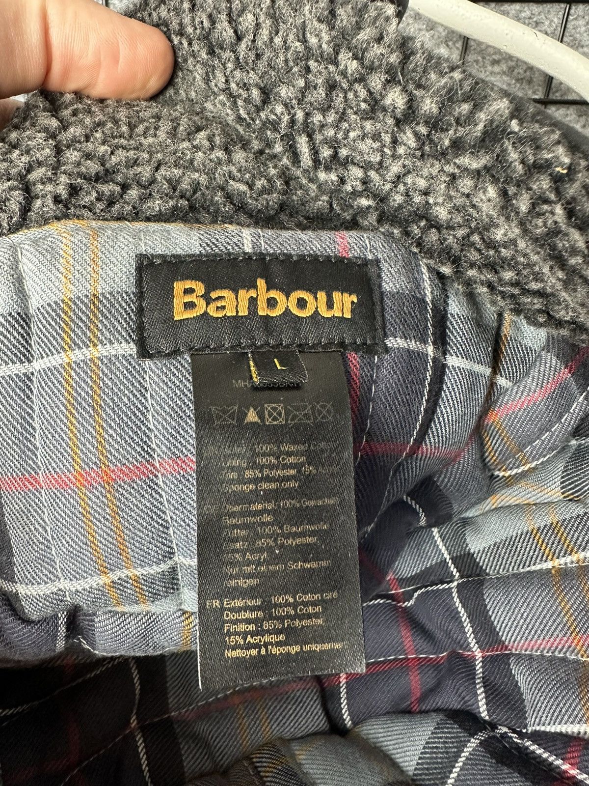 Barbour Barbour Outdoor Waxed Cotton Trapper Hat Size L Size ONE SIZE - 7 Thumbnail