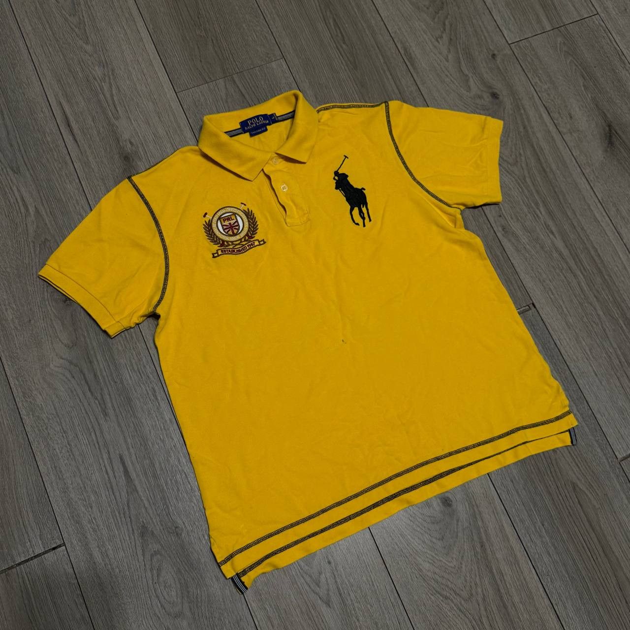 Polo Ralph Lauren polo ralph lauren polo big pony mens large yellow Size US L / EU 52-54 / 3 - 1 Thumbnail