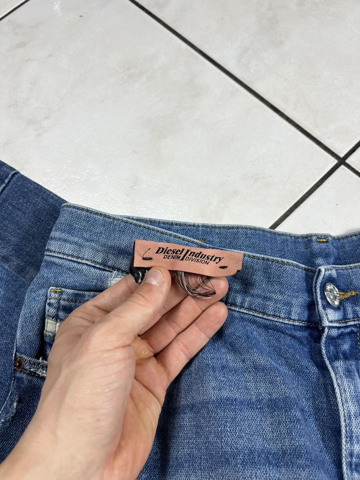 Diesel Diesel Widee-x baggy denim jeans pants wide patchwork washed Size 30" / US 8 / IT 44 - 20 Thumbnail