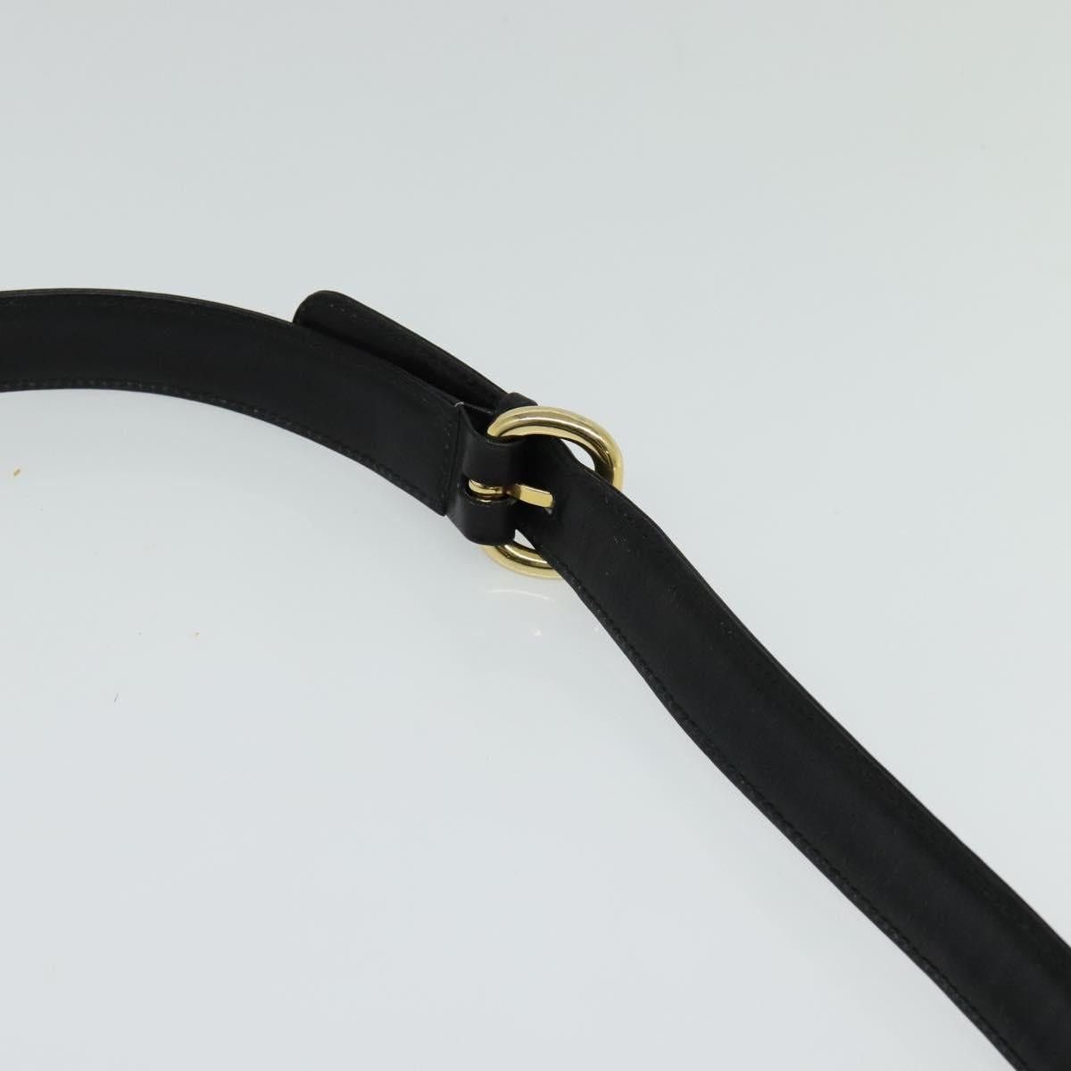Gucci GUCCI Shoulder Bag Leather Black Gold Size ONE SIZE - 8 Thumbnail