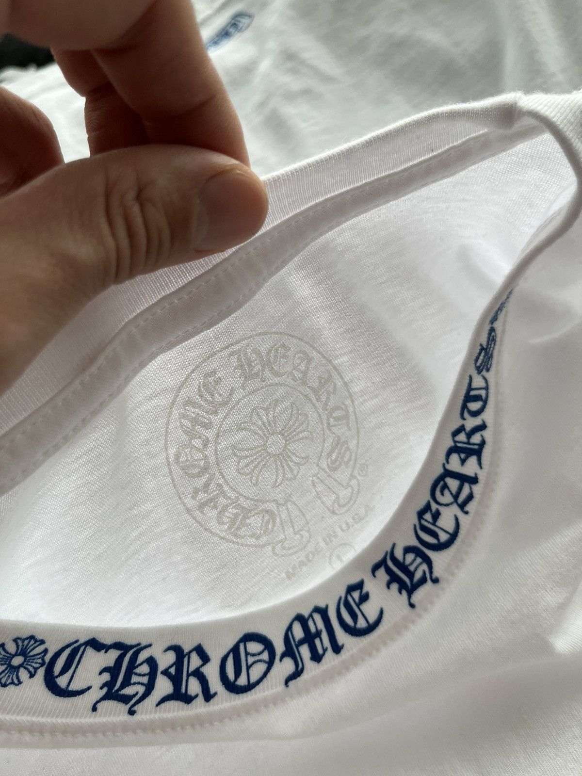 Chrome Hearts Brand New Chrome Hearts Logo Shirt Crewneck Limited Edition Size US L / EU 52-54 / 3 - 24 Thumbnail