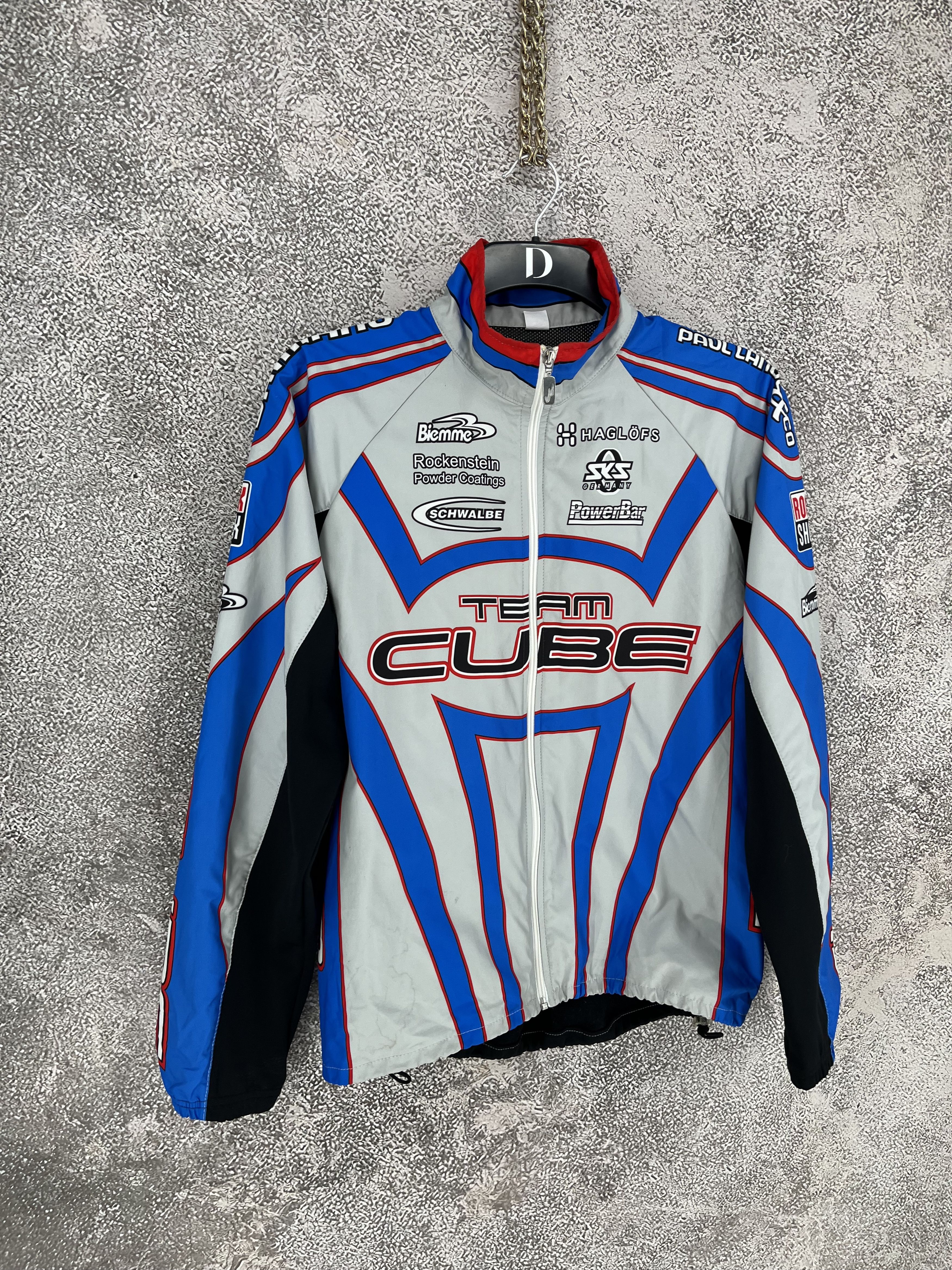 Haglofs JACKET SANTINI ITALY ITALIA CYCLING BICYCLE SHIRT JERSEY Size US M / EU 48-50 / 2 - 2 Thumbnail