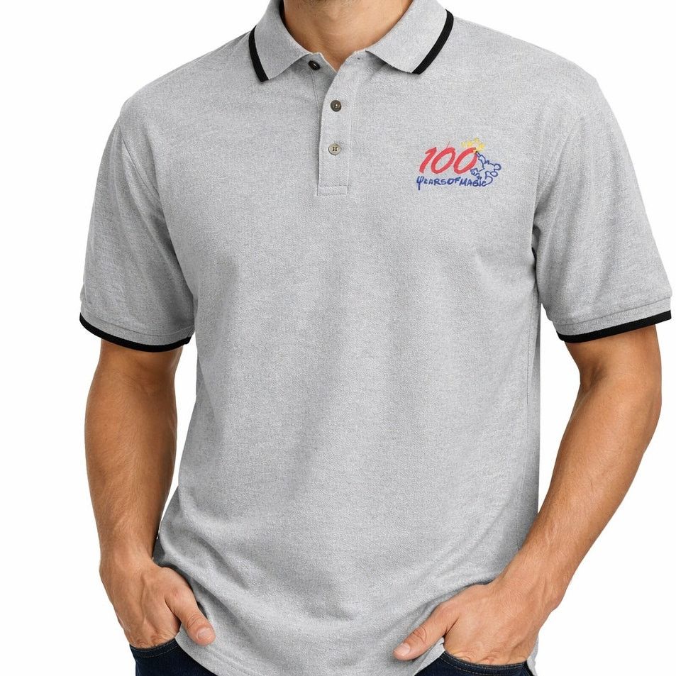 Disney × Vintage Walt Disney World Polo Shirt 100 years of Magic 2001 Vintage Size US XL / EU 56 / 4 - 1 Thumbnail