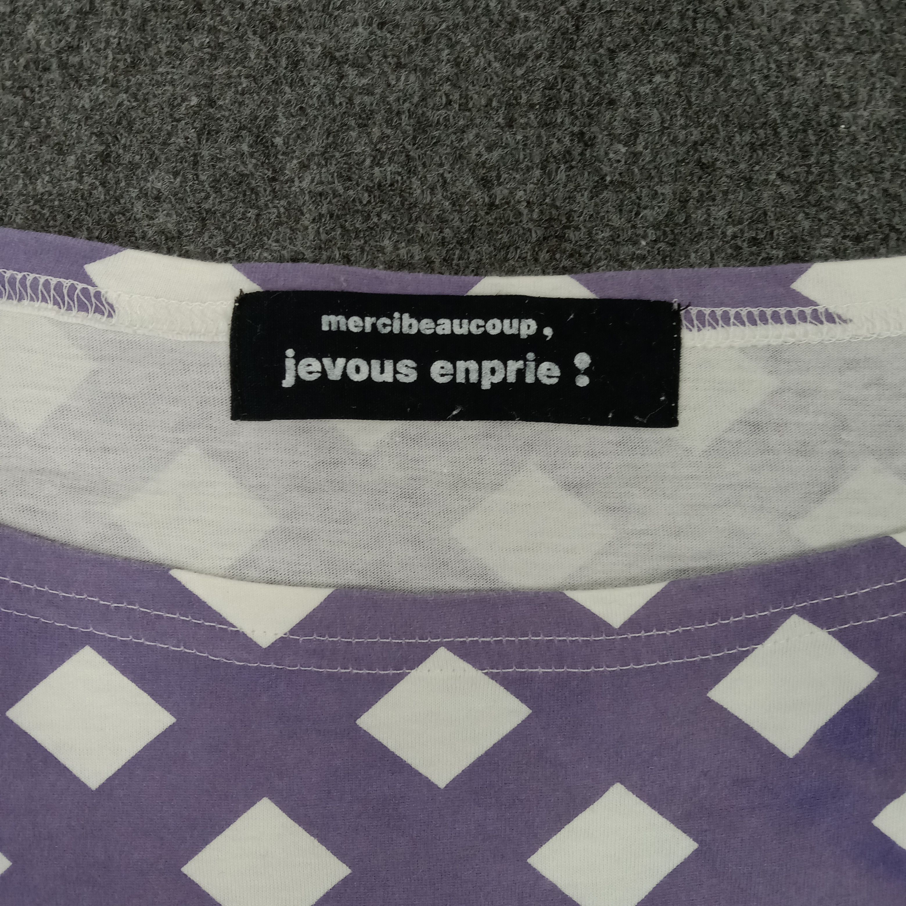 Issey Miyake × Vintage × mercibeaucoup Mercibeaucoup Jevous Enprie Issey Miyake Tshirt Size XXL / US 16-18 / IT 52-54 - 3 Thumbnail