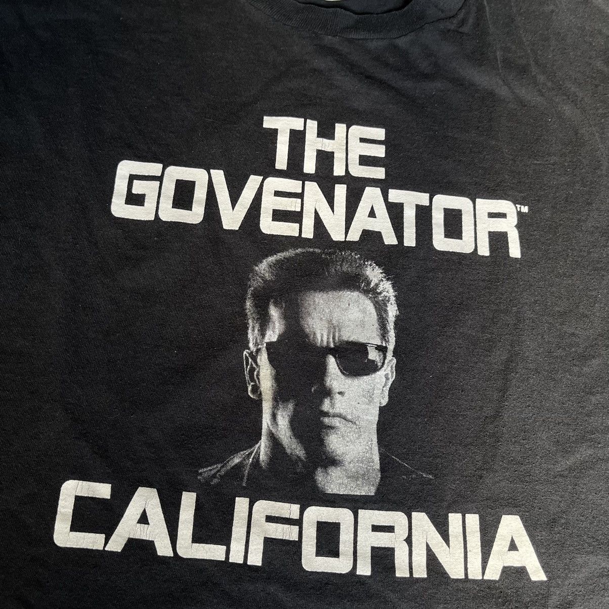 Vintage Vintage 2000s Arnold Schwarzenegger Terminator Governor Tee Size US XXL / EU 58 / 5 - 3 Thumbnail