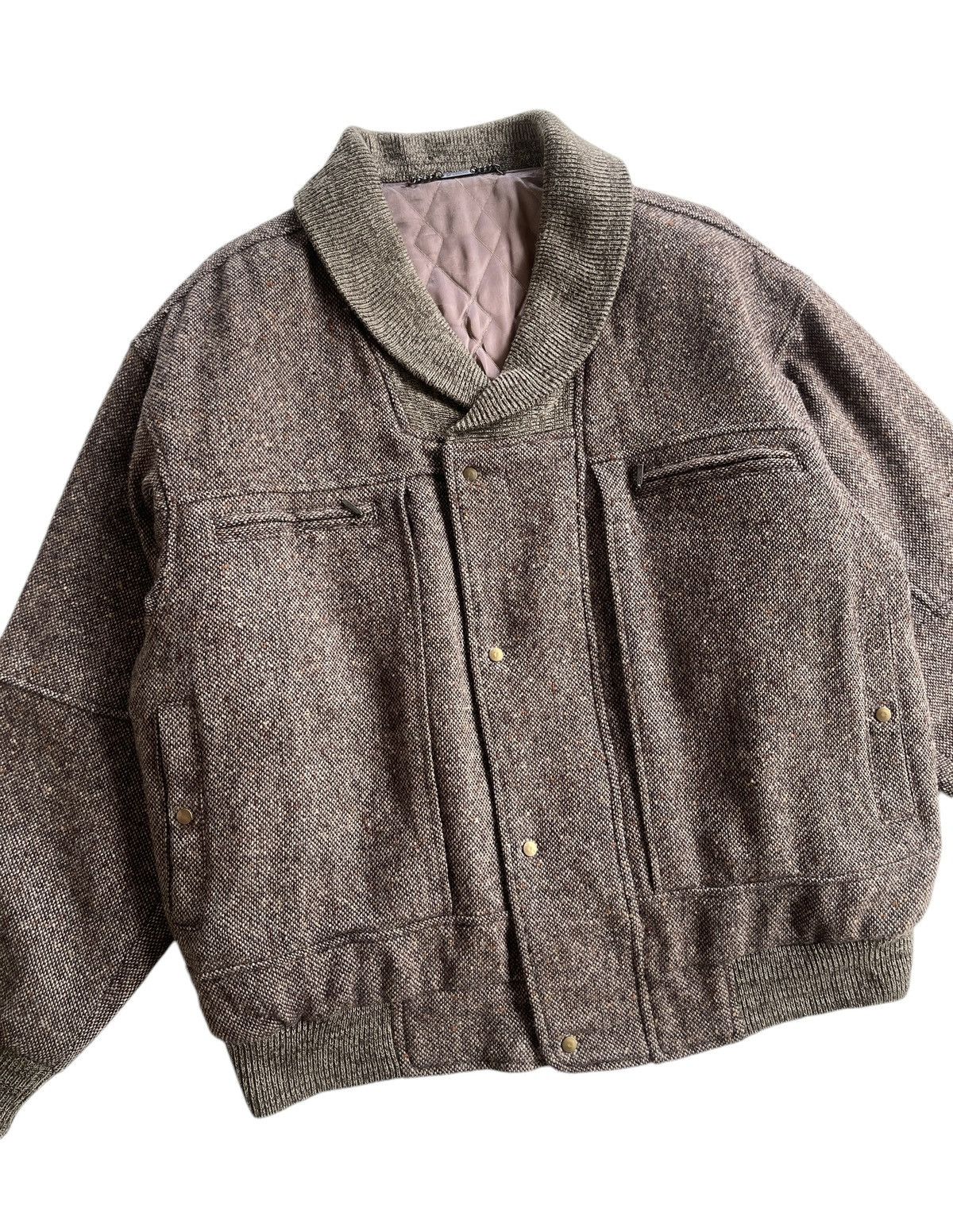 McGregor Vintage Mcgregor Wool Blouson Bomber Jacket Size US L / EU 52-54 / 3 - 10 Thumbnail