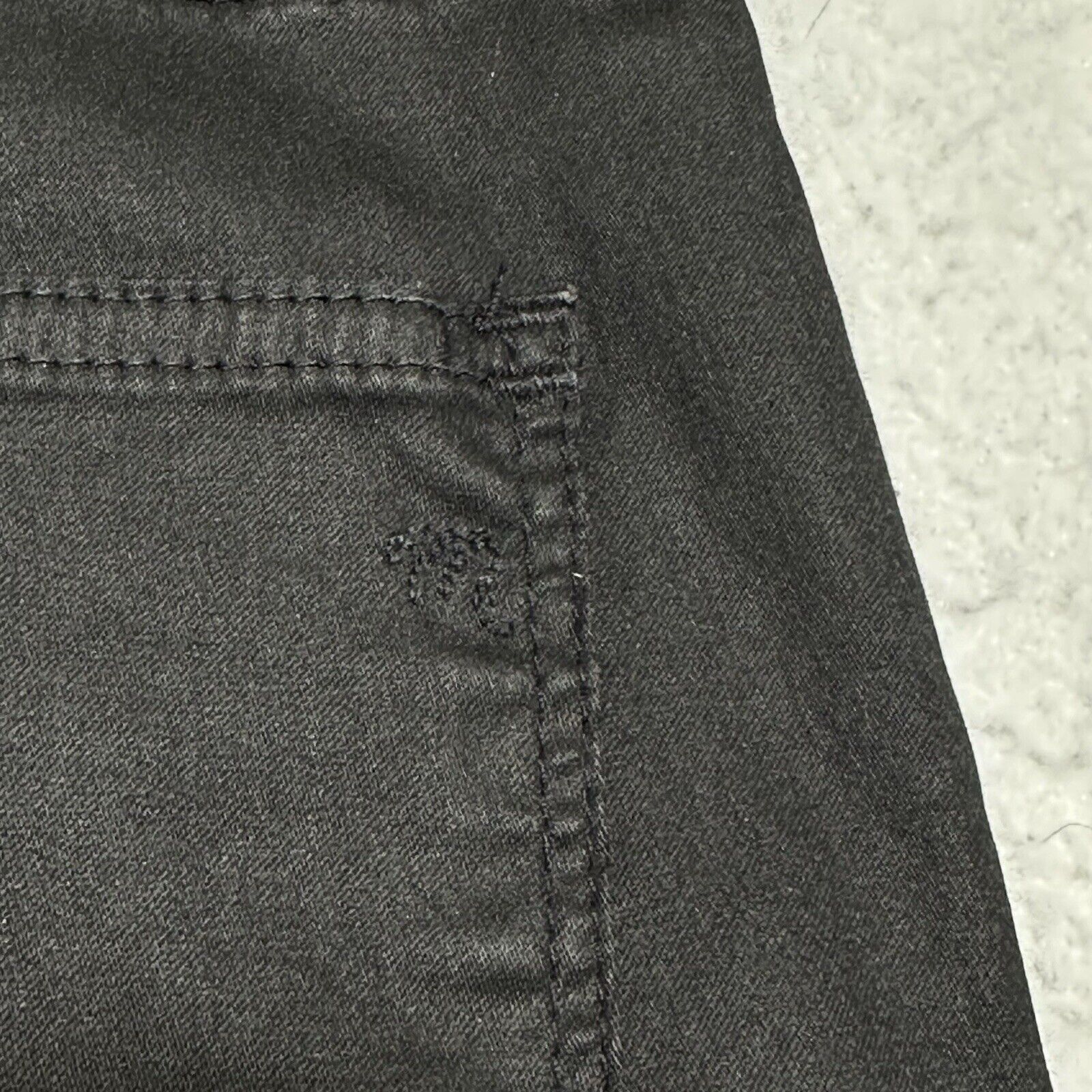 Madewell Madewell Women's 32 Black 10" High-Rise Skinny Jeans Coated Size 32" / US 10 / IT 46 - 16 Thumbnail