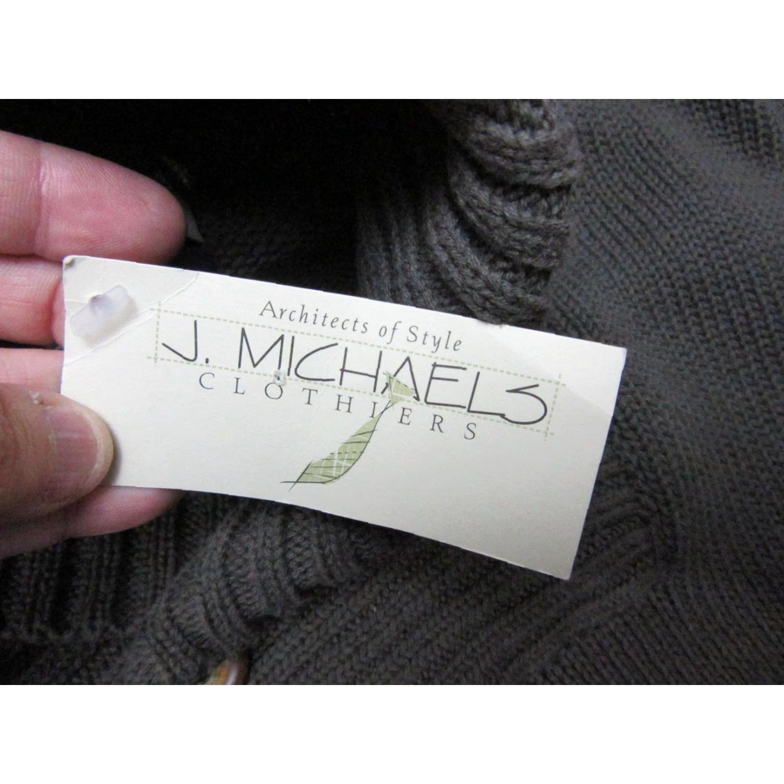 Bills Khakis Bills Khakis Sweater Mens Small Olive Green Shawl Collar Heavyweight Knit Pullover Casual Fall Winter Size US S / EU 44-46 / 1 - 5 Thumbnail