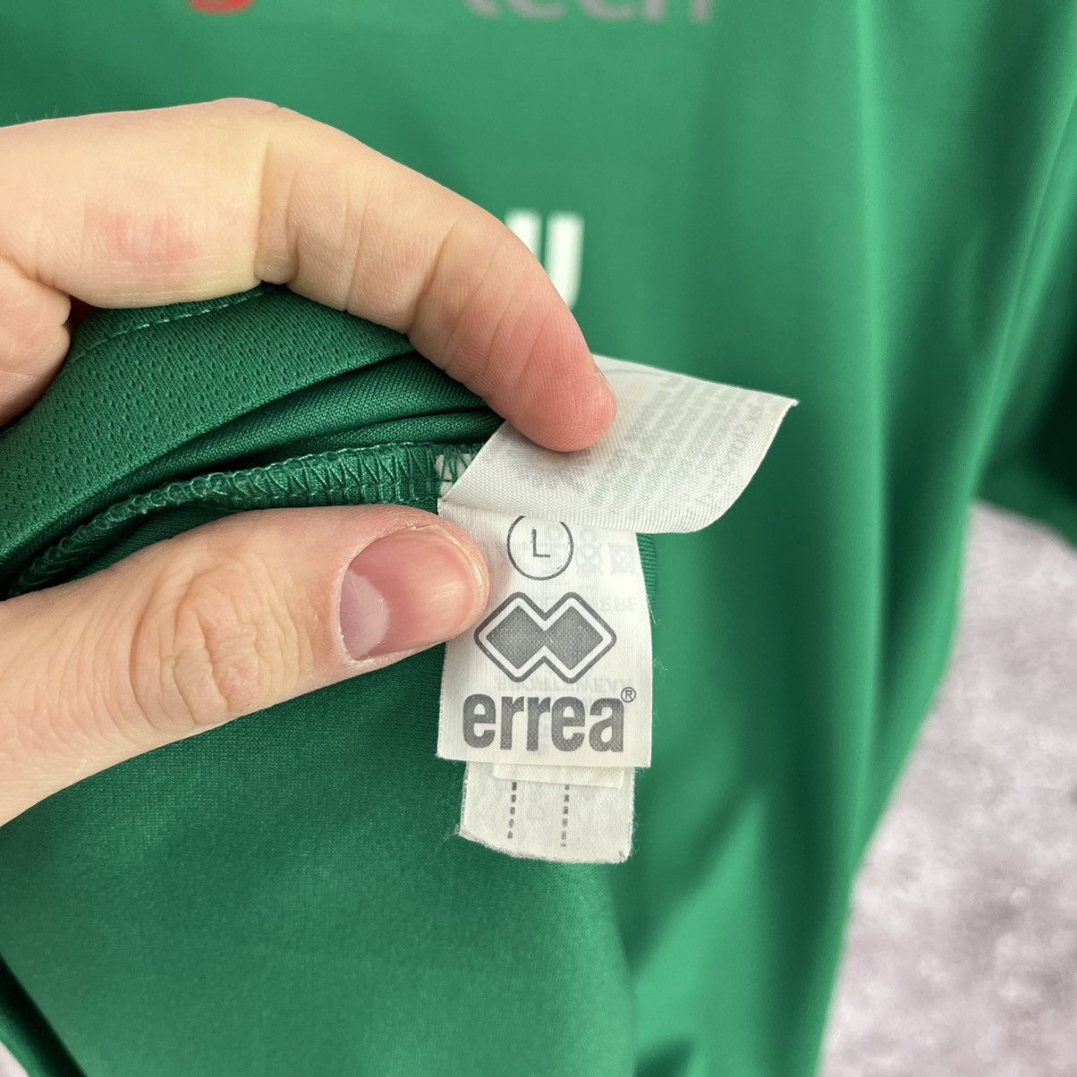 Errea × Vintage FC Lindower SV #11 Lau Soccer Jersey T-Shirt Size L Size US L / EU 52-54 / 3 - 15 Thumbnail