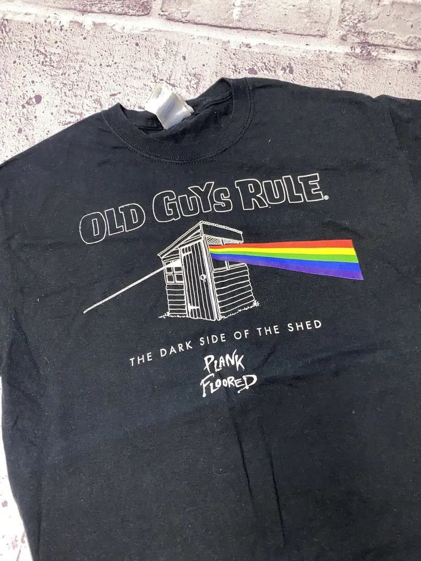 Band Tees Vintage Y2K Old Guys Rule Plank Floored Print Band Tour Rock Size US M / EU 48-50 / 2 - 4 Thumbnail