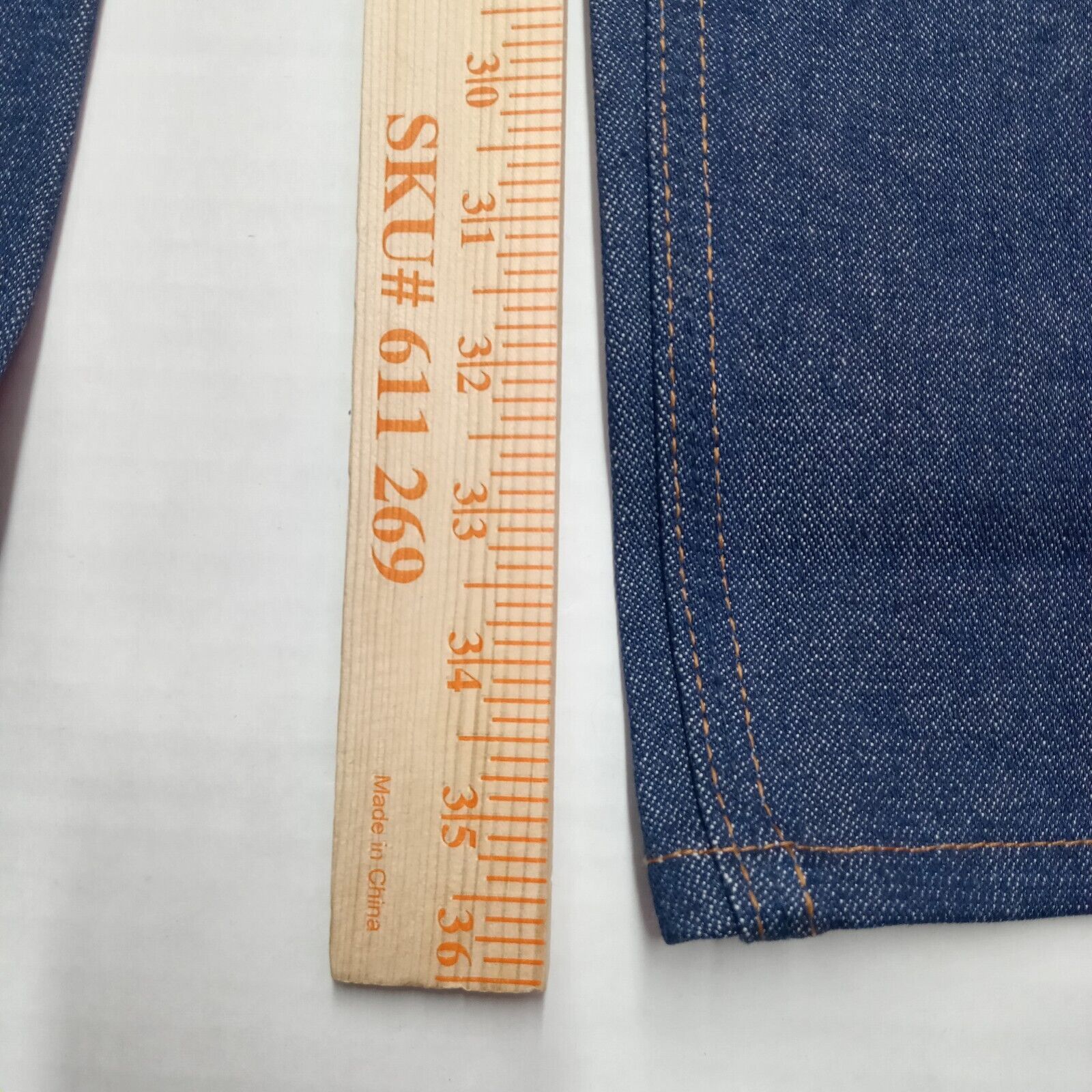 Wrangler Vintage Wrangler No-Fault Jeans Men's Size 33x36 Blue Cotton Size US 33 - 4 Thumbnail