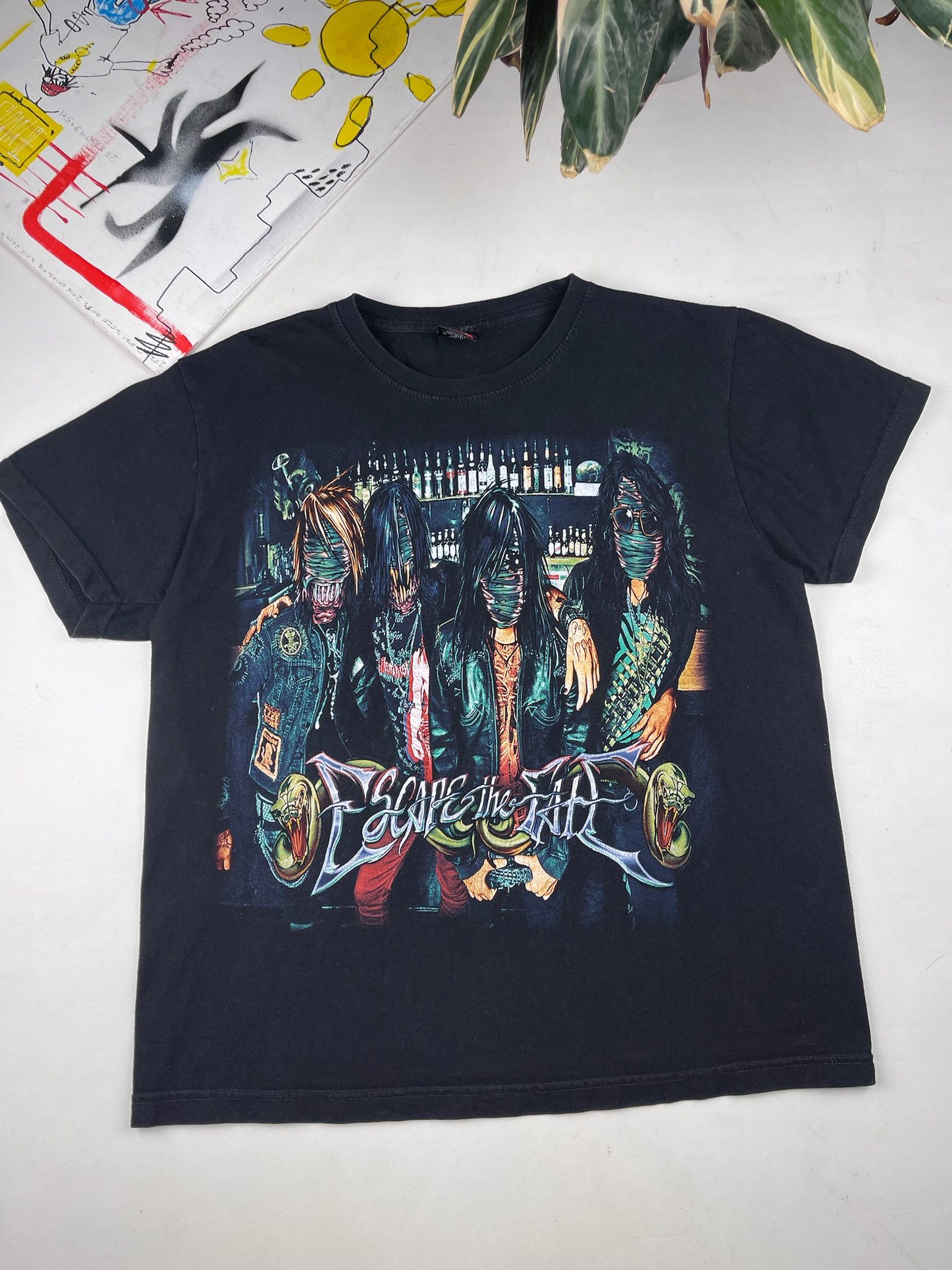 Band Tees Vintage Y2K Escape The Fate tee Size US L / EU 52-54 / 3 - 1 Thumbnail