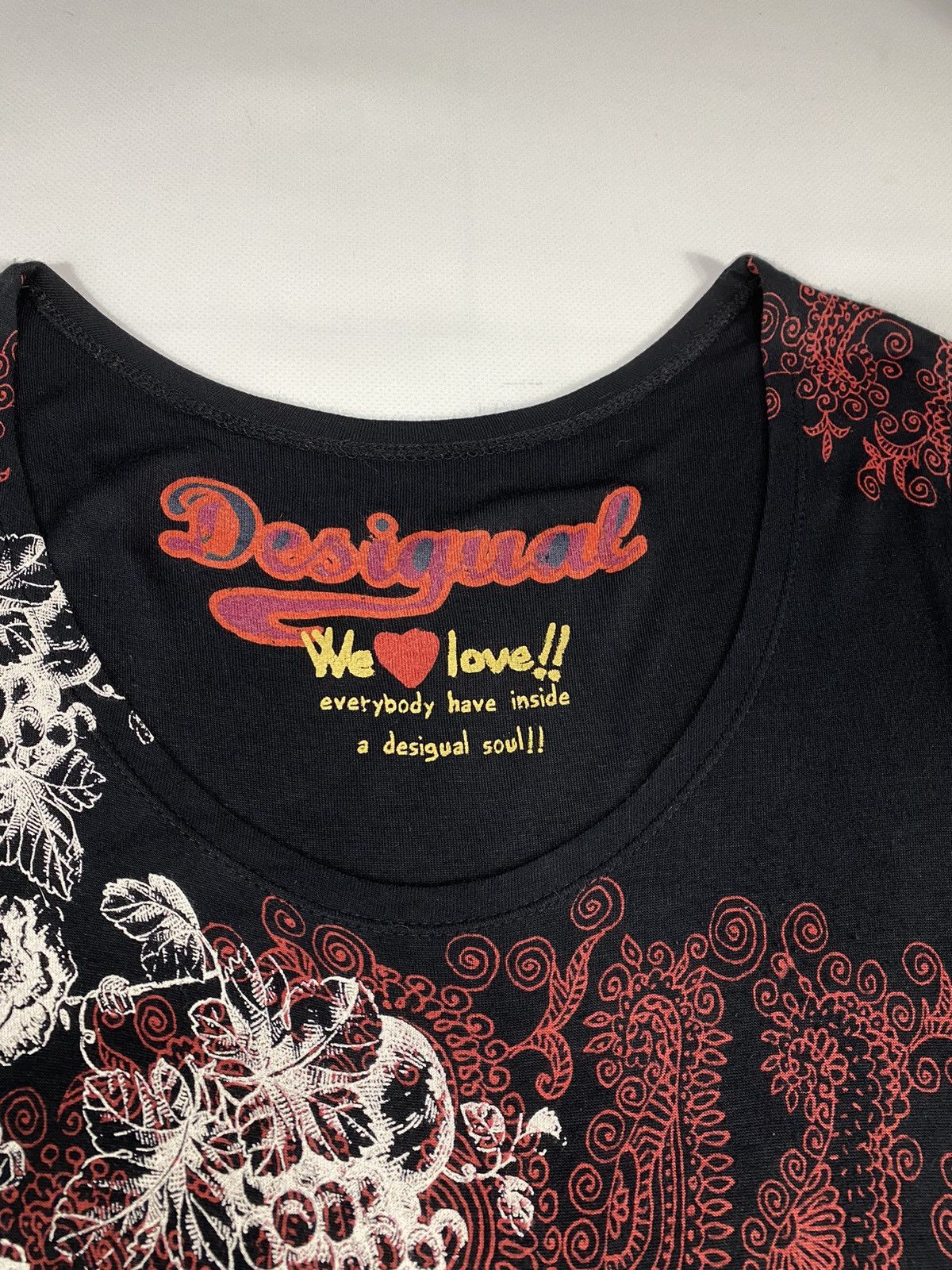 Desigual 🔥LASTDROP🔥 Gothic Bloody Florals Velour Viscose Guipure Size S / US 4 / IT 40 - 6 Thumbnail