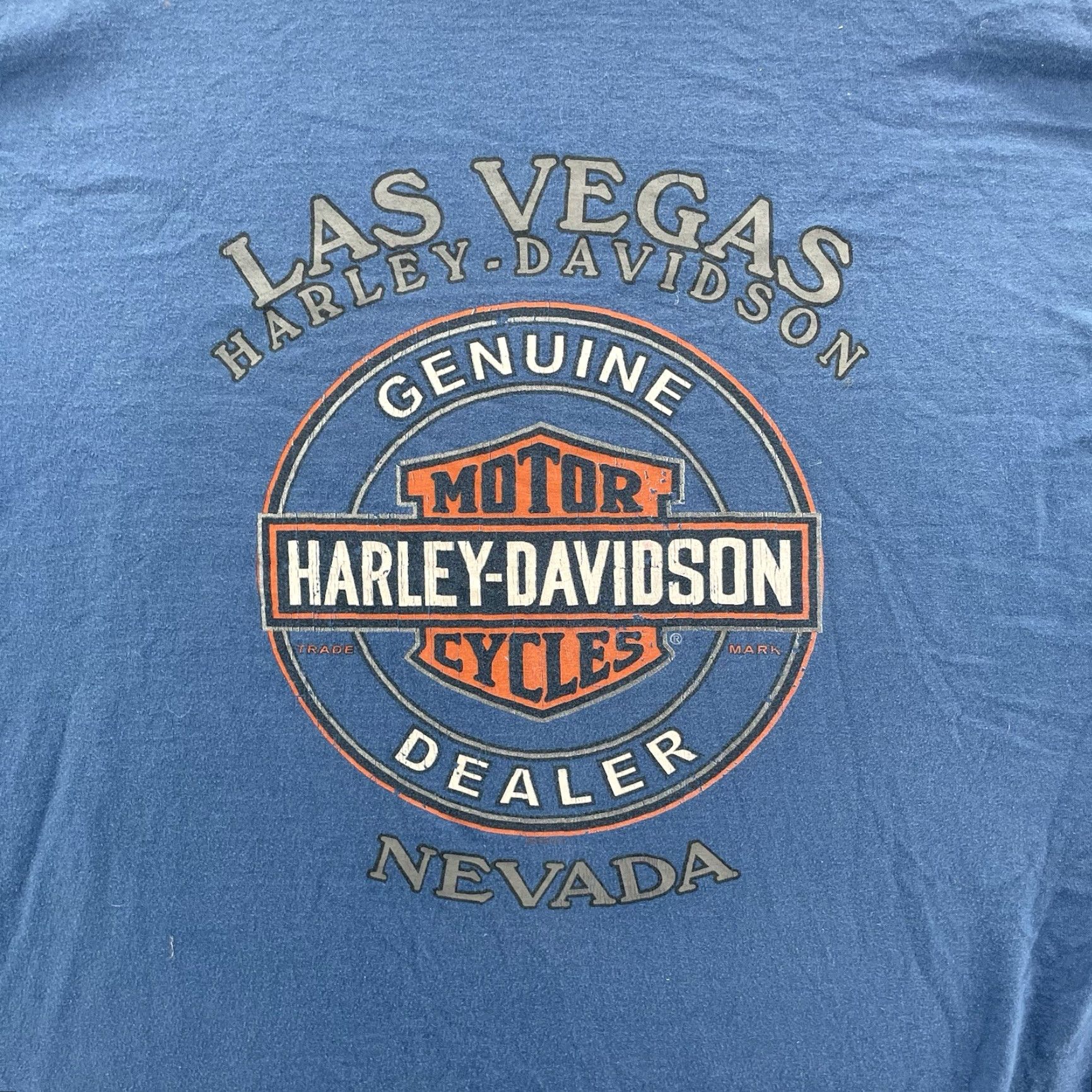 Harley Davidson Harley-Davidson T Shirt Men’s XL Blue Las Vegas Moto Biker Y2K Streetwear 90’s Shirt Mens XL Blue Harley-Davidson T Shirt Size US XL / EU 56 / 4 - 6 Thumbnail