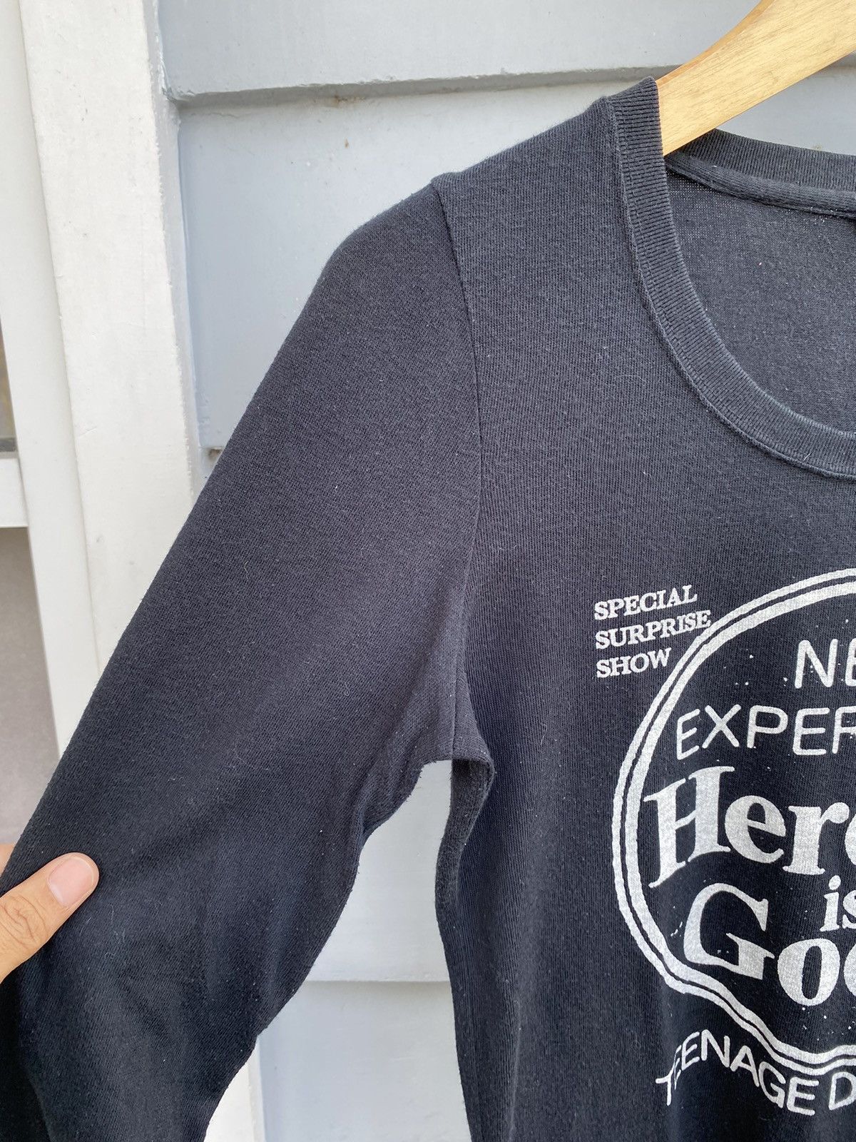Vintage Moussy Teenage Dessert! Heroine Is Good Longsleeve Japan Size S / US 4 / IT 40 - 4 Thumbnail