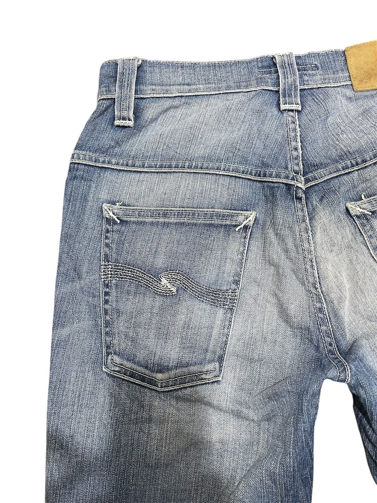 Japanese Brand × Nudie Jeans Vintage Nudie Jeans Light Washed Denim Size US 30 / EU 46 - 5 Thumbnail