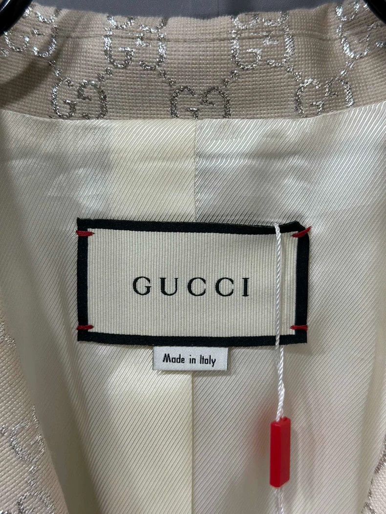 Gucci Gucci Silver-line full-print suit Size XXS / US 00 / IT 34 - 5 Thumbnail