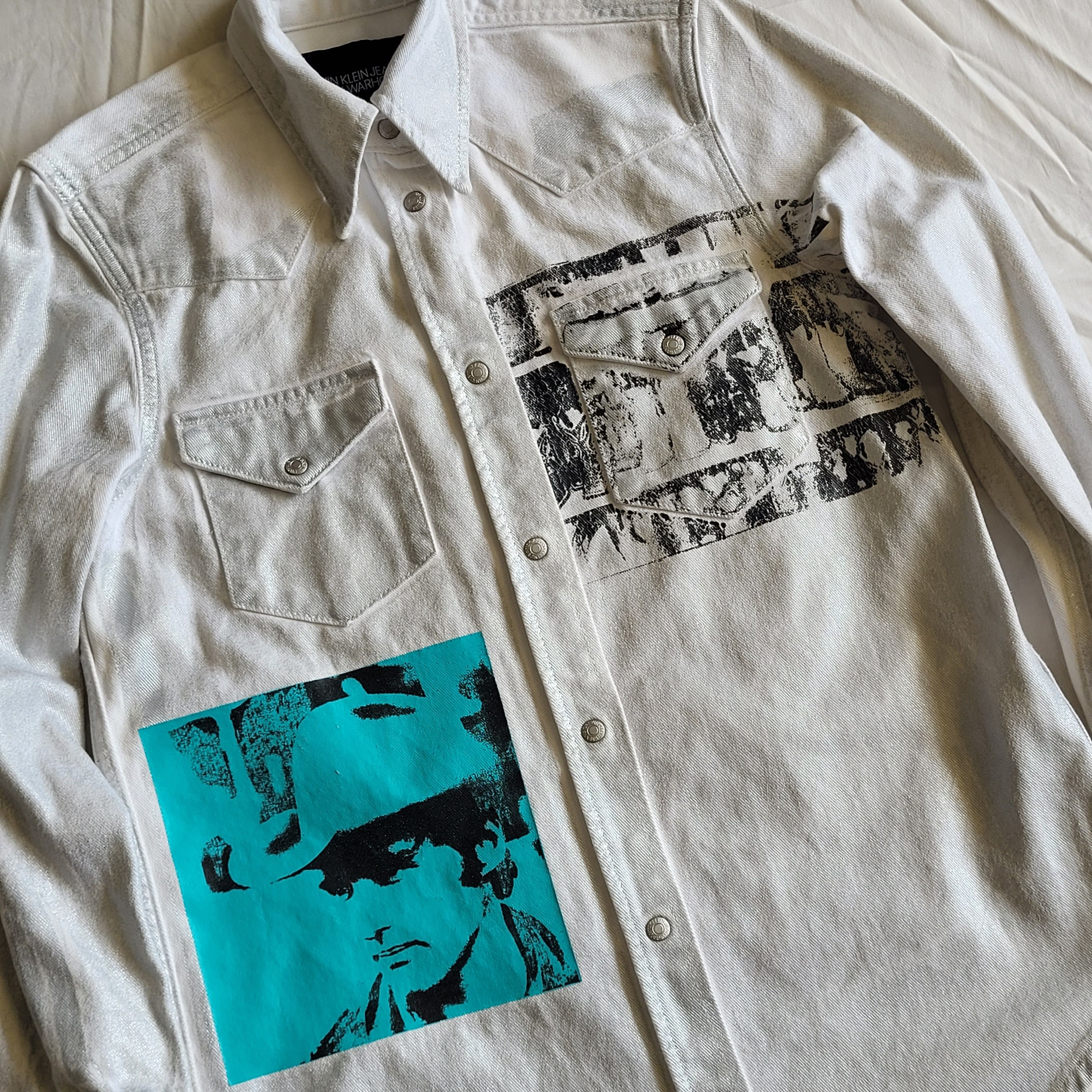 Raf Simons Calvin Klein by Raf Simons "cowboy" printed shirt/overshirt Size US XS / EU 42 / 0 - 4 Thumbnail