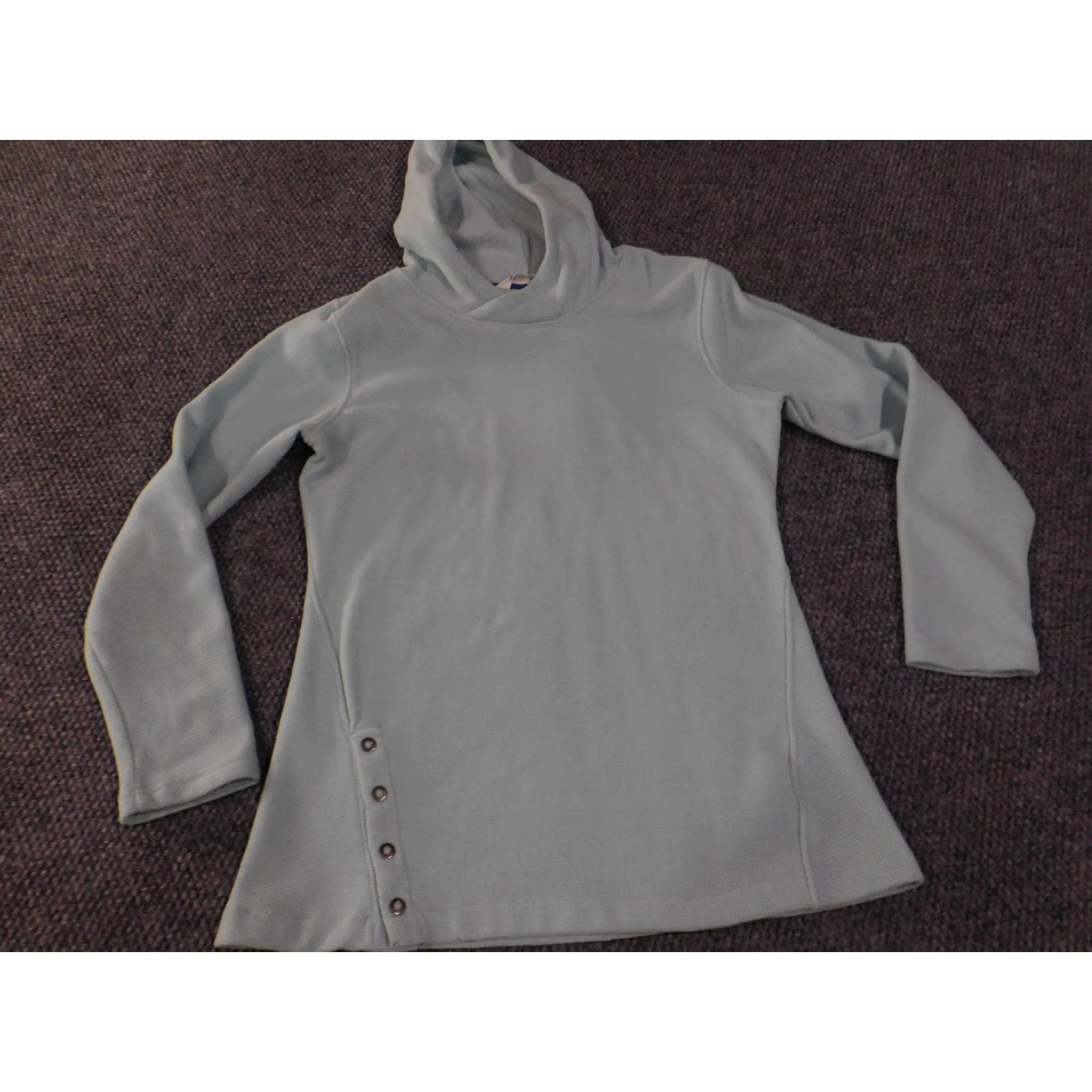 Mountain Khakis VINTAGE Mountain Khakis Hoodie Womens M Blue Pullover Cardigan? Size M / US 6-8 / IT 42-44 - 3 Thumbnail
