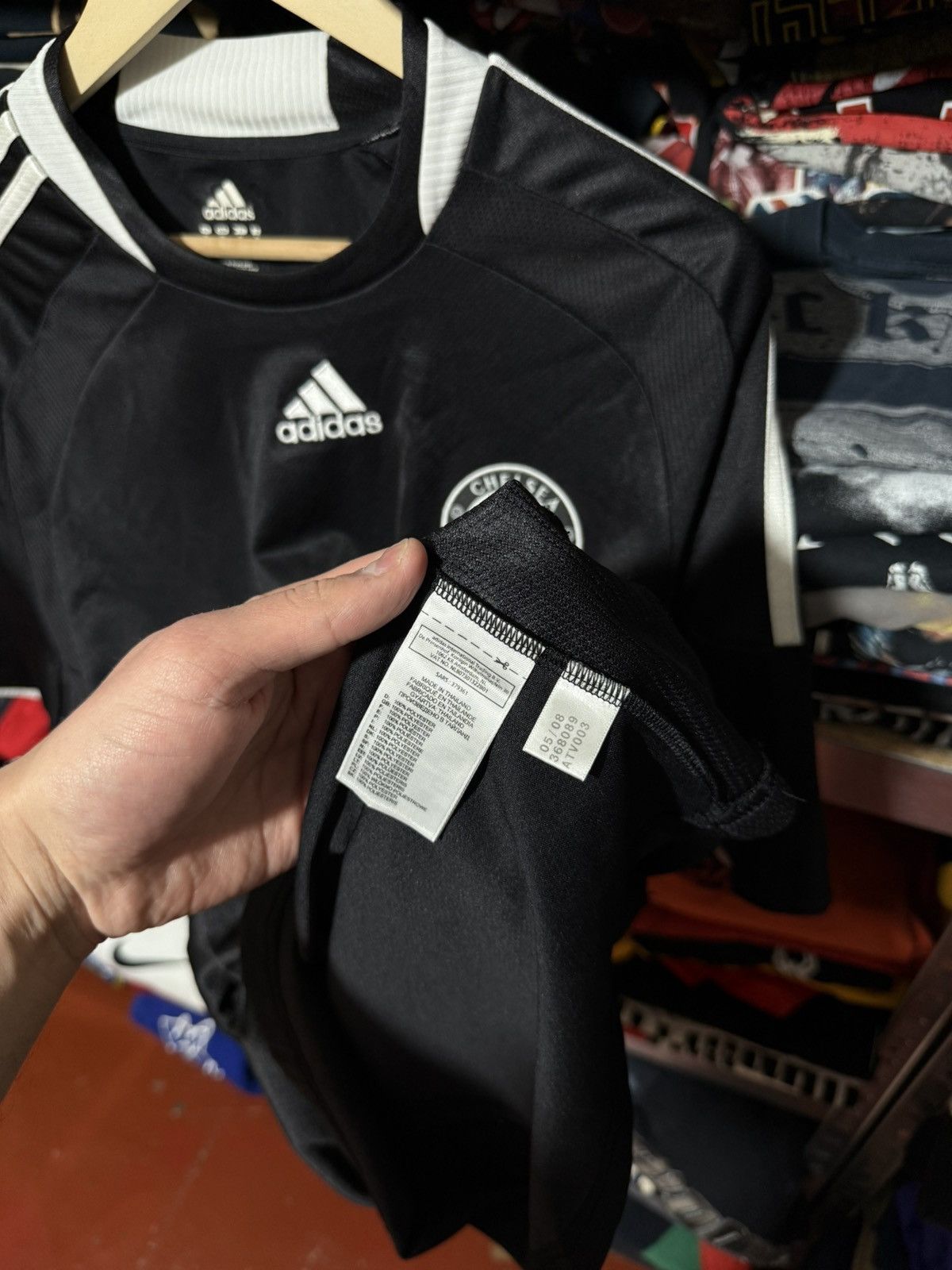 Adidas Vintage Adidas Chelsea 2008 2009 Away Soccer Football Jersey Size US XXL / EU 58 / 5 - 9 Thumbnail