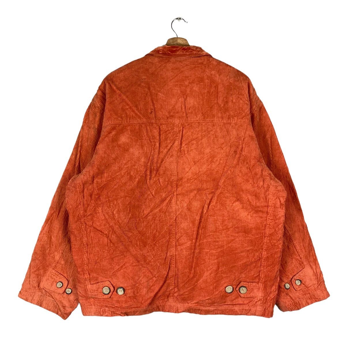 Other Vintage Union Made Burgh Scott Genuine Flat Button Corduroy Size US XL / EU 56 / 4 - 4 Thumbnail