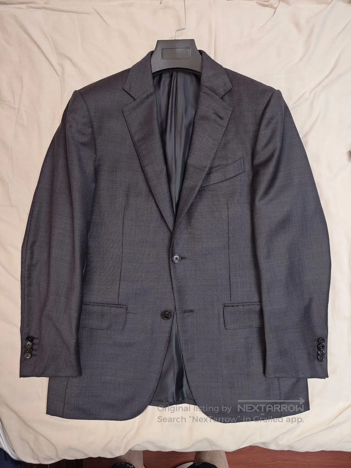 Ermenegildo Zegna Zegna Trofeo Wool Linen Suit Jacket. Size US S / EU 44-46 / 1 - 5 Thumbnail