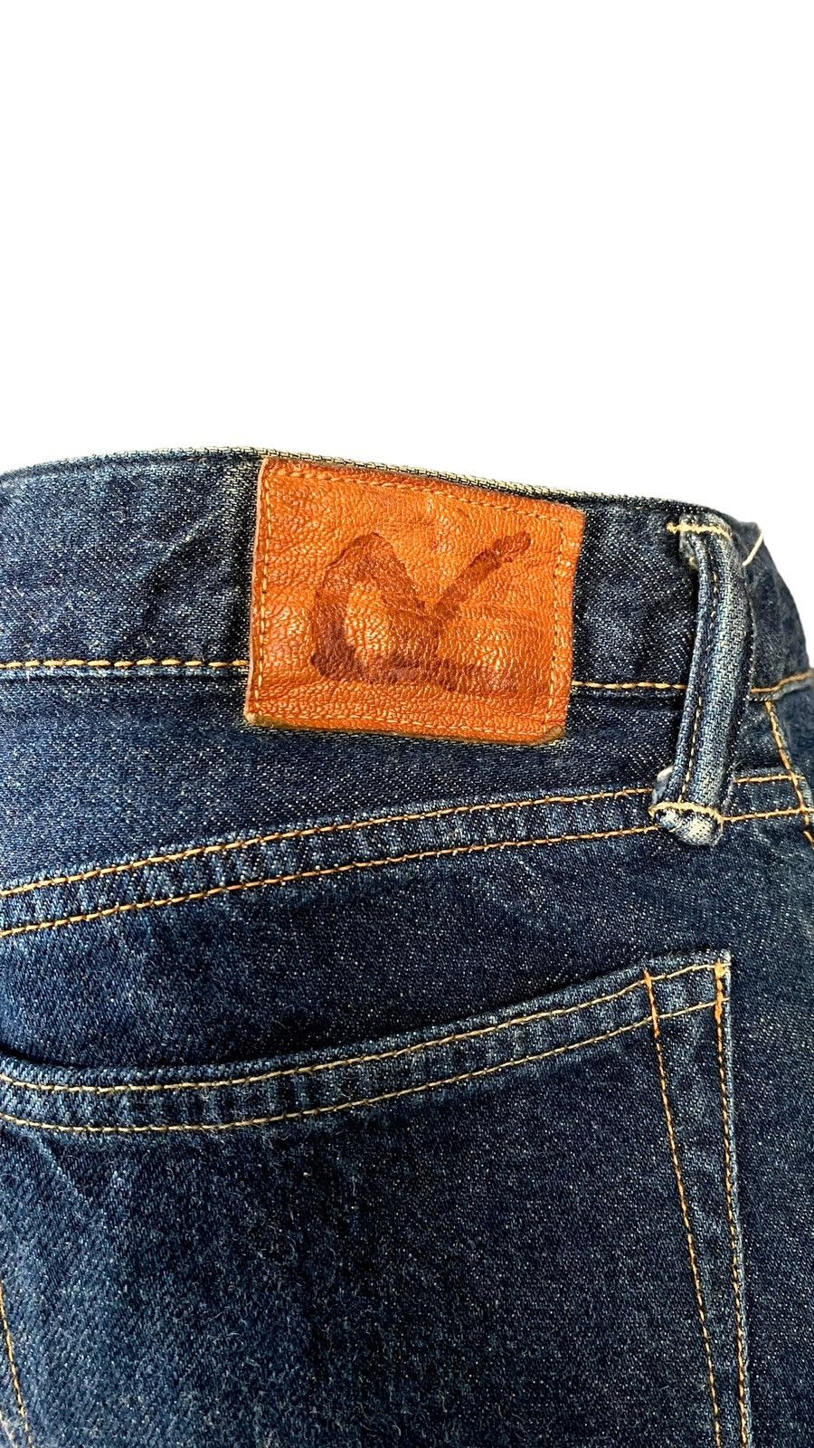 45rpm jeans denim selvedge faded