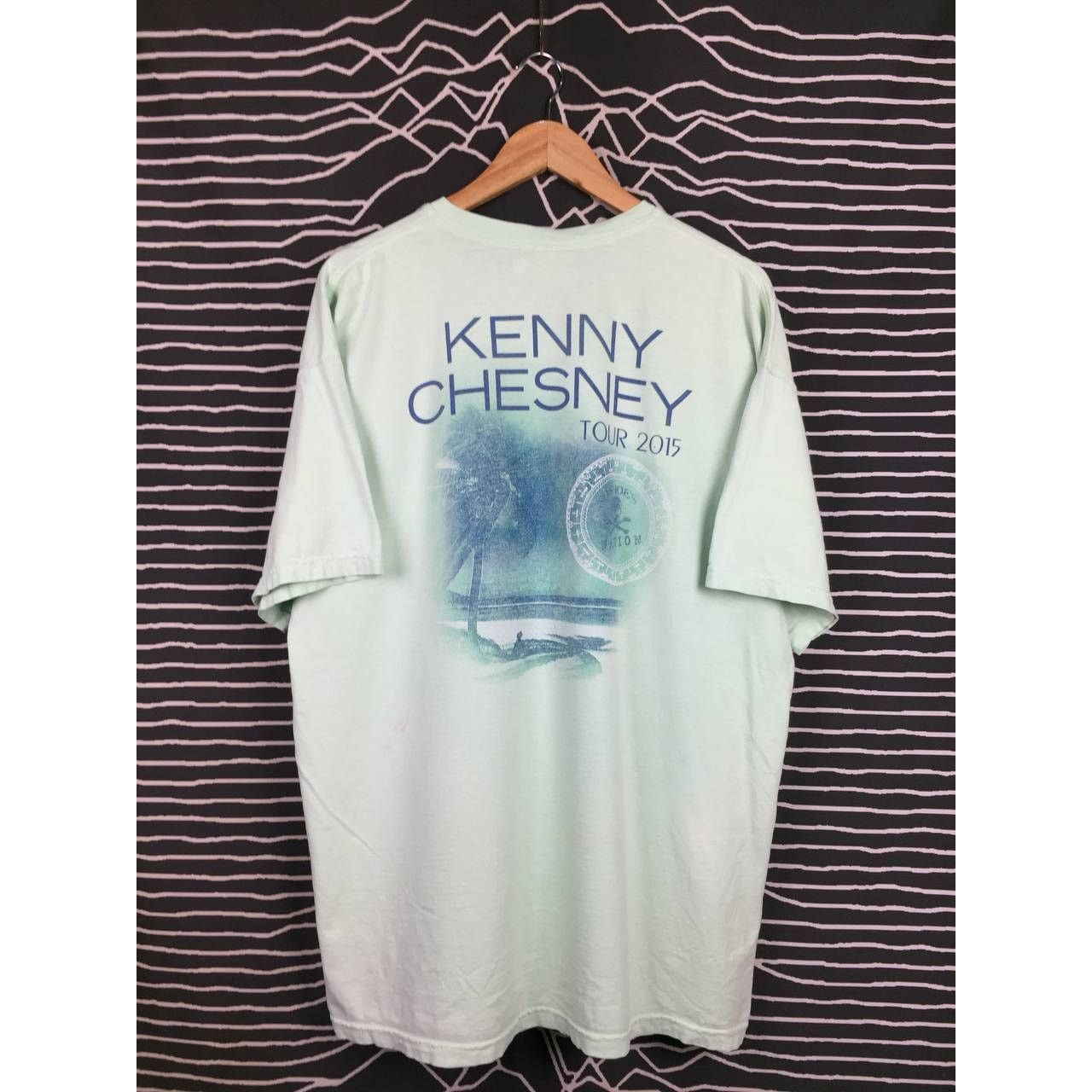 Band Tees × Comfort Colors Vtg Kenny Chesney The Big Revival Tour 2015 Tee Size XL Size US XL / EU 56 / 4 - 10 Thumbnail