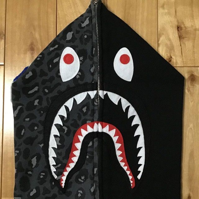 Bape × Nigo BAPE Leopard camo shark full zip hoodie a bathing ape NIGO Size US XL / EU 56 / 4 - 3 Thumbnail