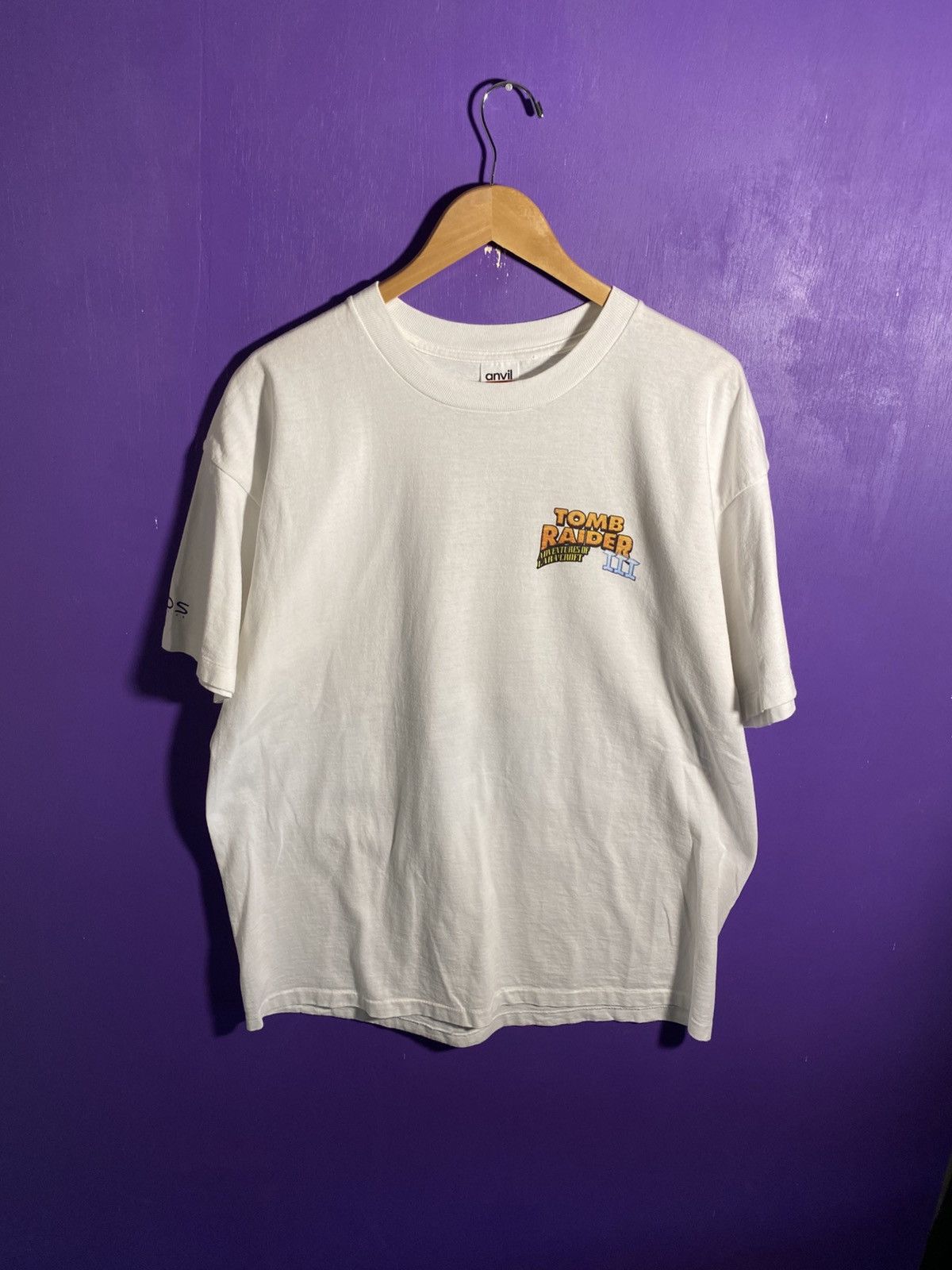 Other Vintage 90s Tomb Raider 3 video game t-shirt Size US XL / EU 56 / 4 - 1 Thumbnail