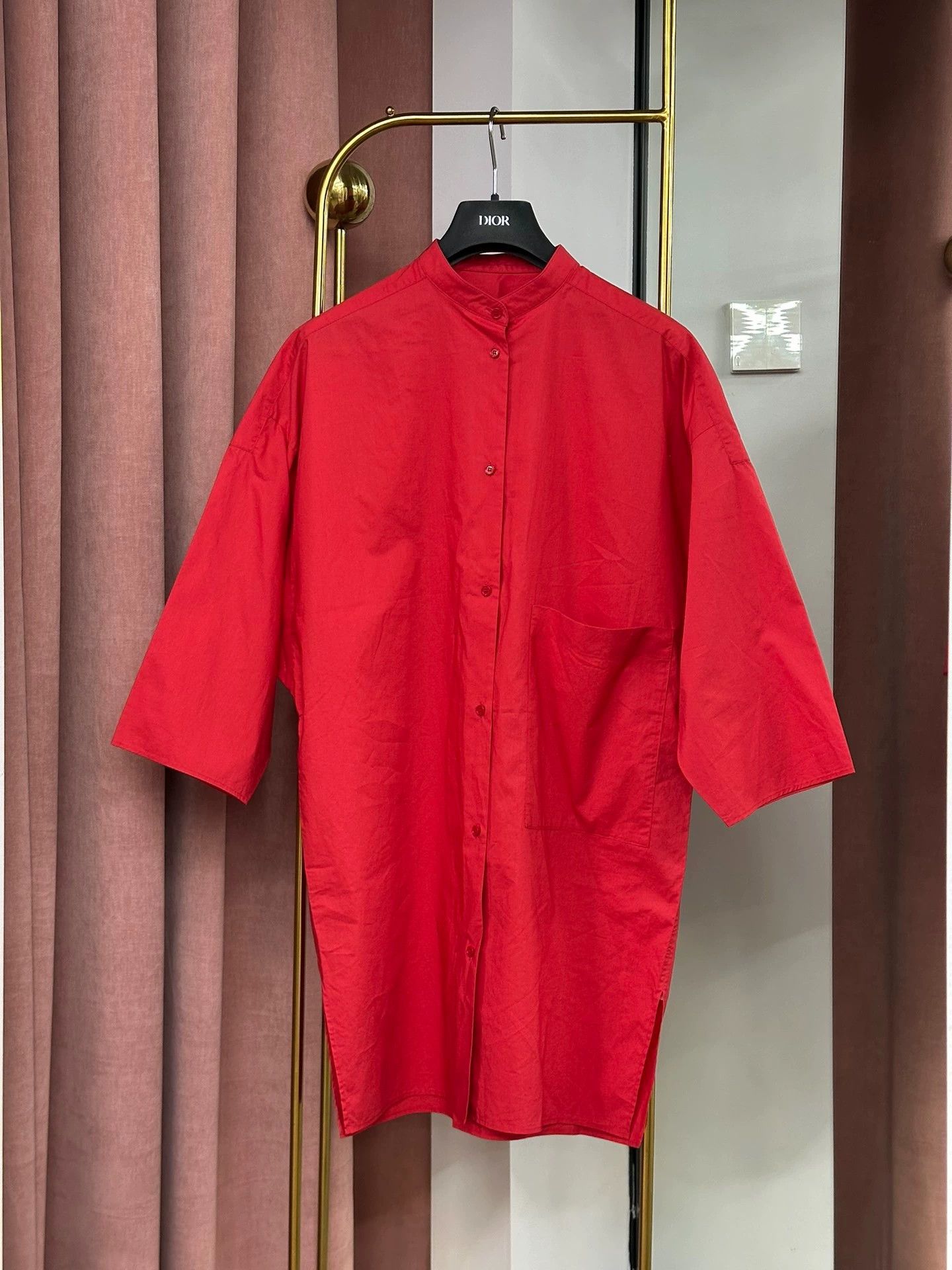 Hermes Hermes Red Shirt Top Size 36 Size US S / EU 44-46 / 1 - 1 Thumbnail