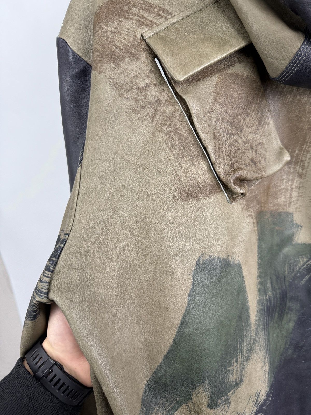 Diesel ❗️NEW 🇺🇸 Diesel J-Grant Sheepskin Leather Jacket Rare NWT Size US XXL / EU 58 / 5 - 21 Thumbnail