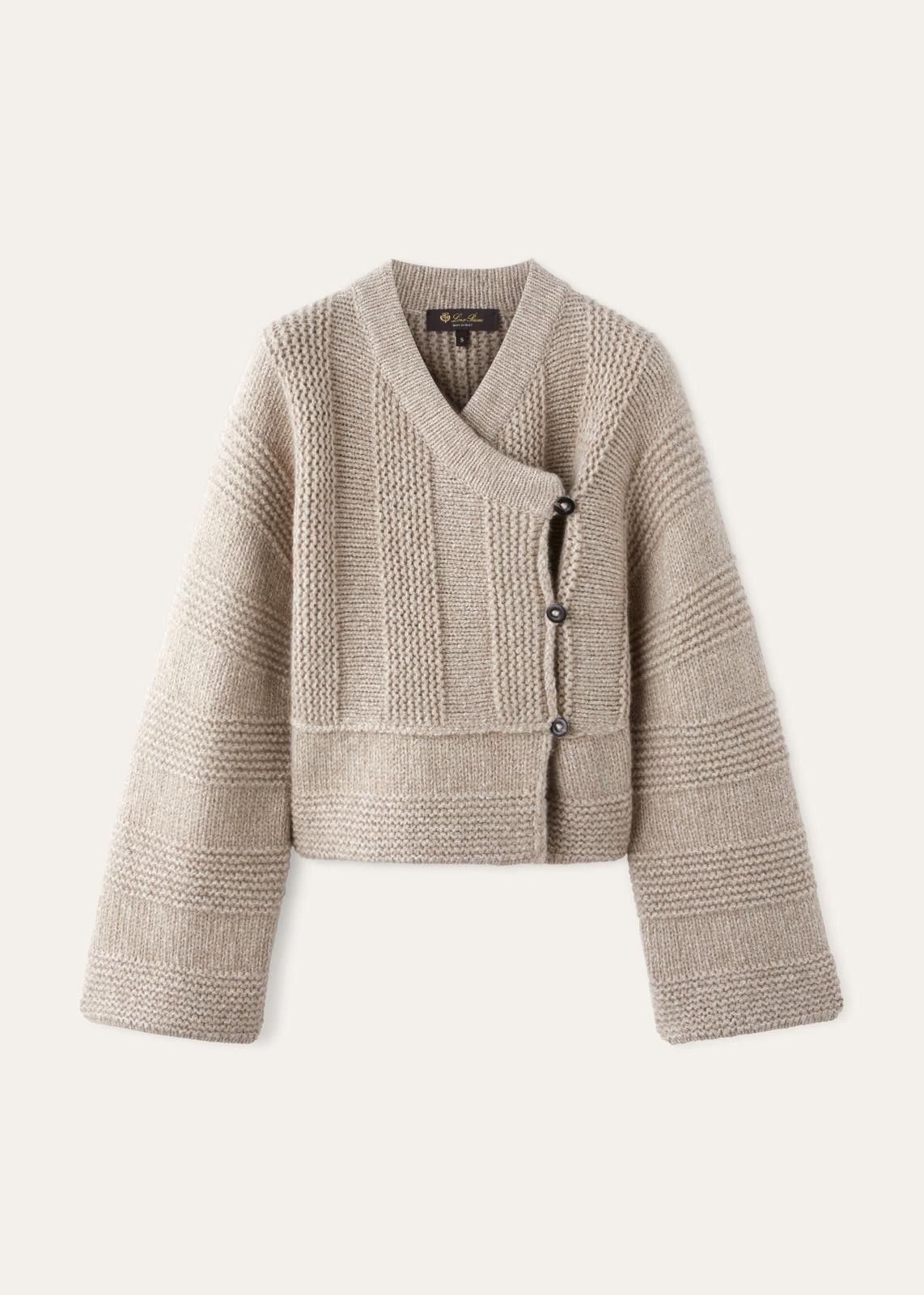 Loro Piana o1srvl11e0125 FAN9645 Mashu Jacket in Beige Size M / US 6-8 / IT 42-44 - 1 Thumbnail