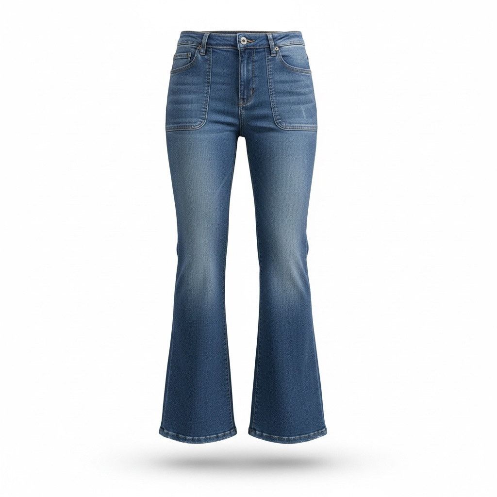 Lucky Brand Lucky Brand 12/31 A Women’s Flare Jeans Light Wash High Rise Size 34" / US 12 / IT 48 - 1 Thumbnail