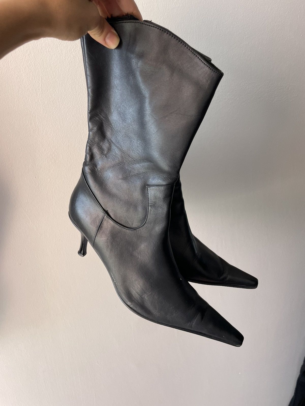 Vintage 00’s leather boots Size US 7.5 / IT 37.5 - 12 Thumbnail