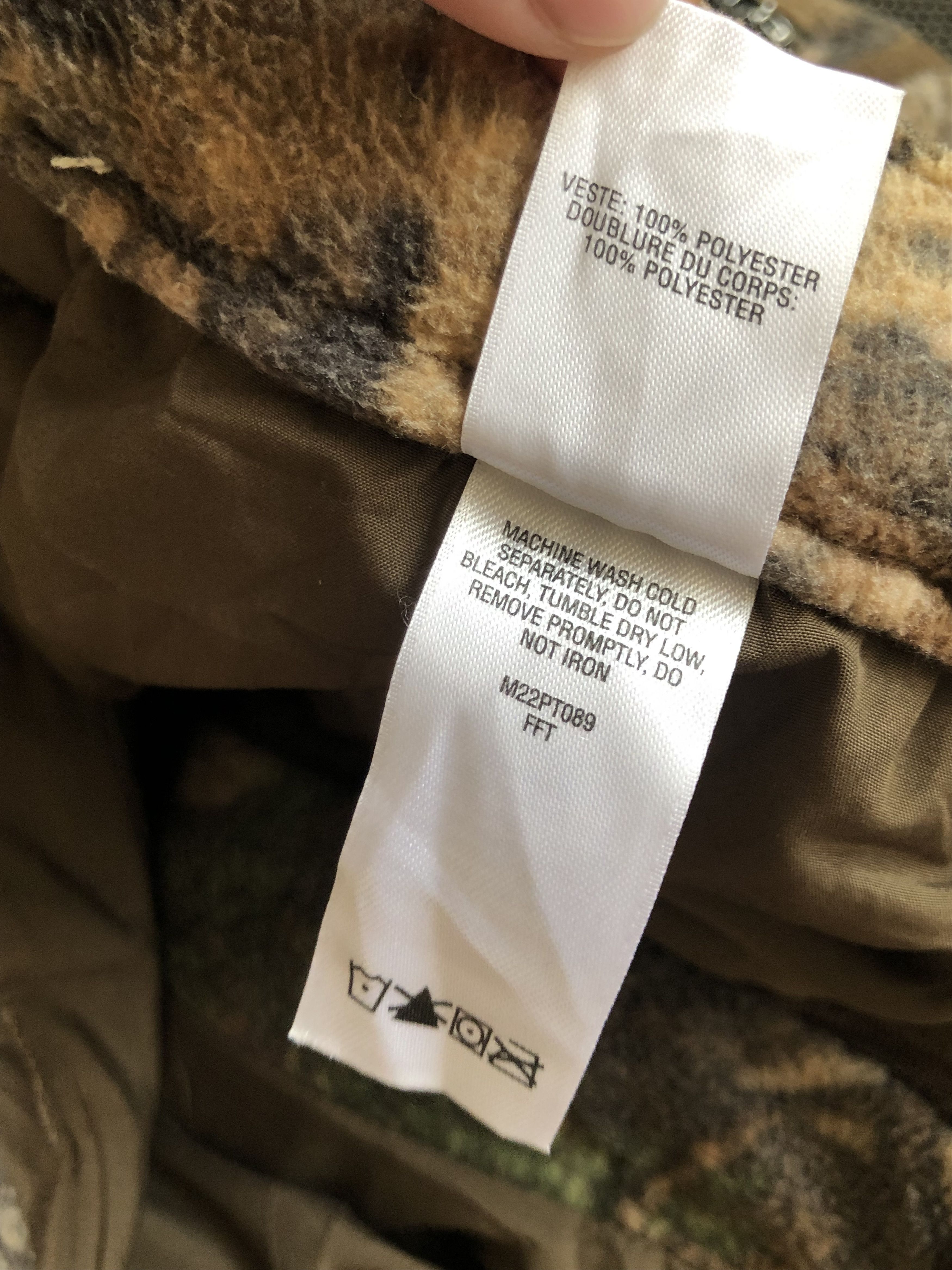 Cabelas × Realtree CABELA’S REAL TREE HUNTING FLEECE CARGO PANTS Size US 35 - 17 Thumbnail