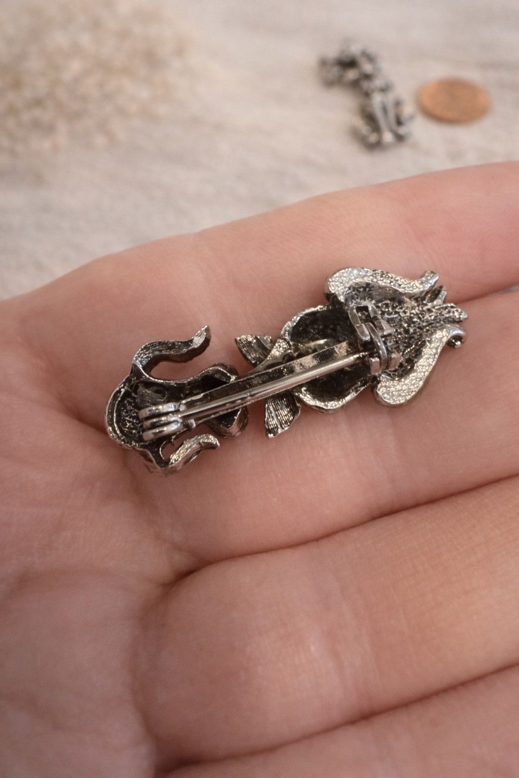 Other Vintage 1950s Poodle Brooch Set Silver Tone Dog Pins Retro Size ONE SIZE - 8 Thumbnail