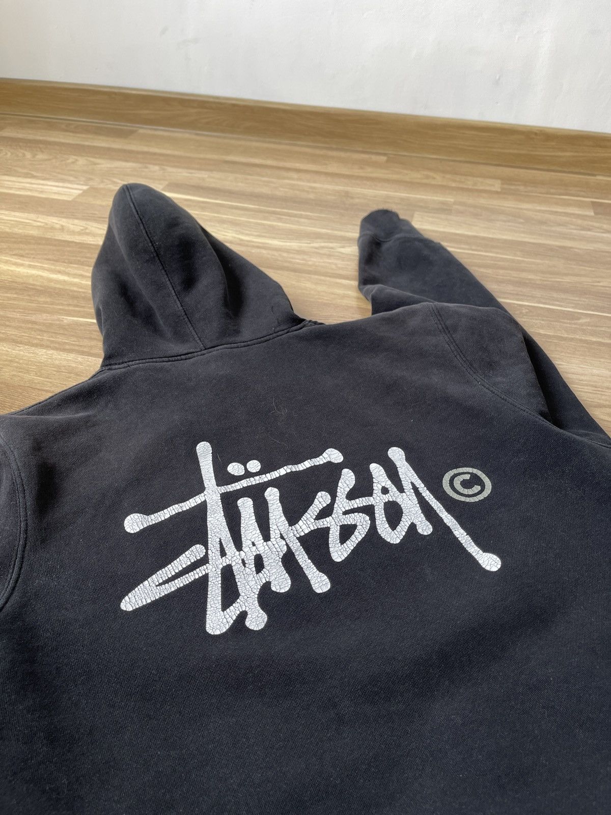 Stussy Vintage Stussy Big Logo Hoodie L Made in USA Size US L / EU 52-54 / 3 - 7 Thumbnail